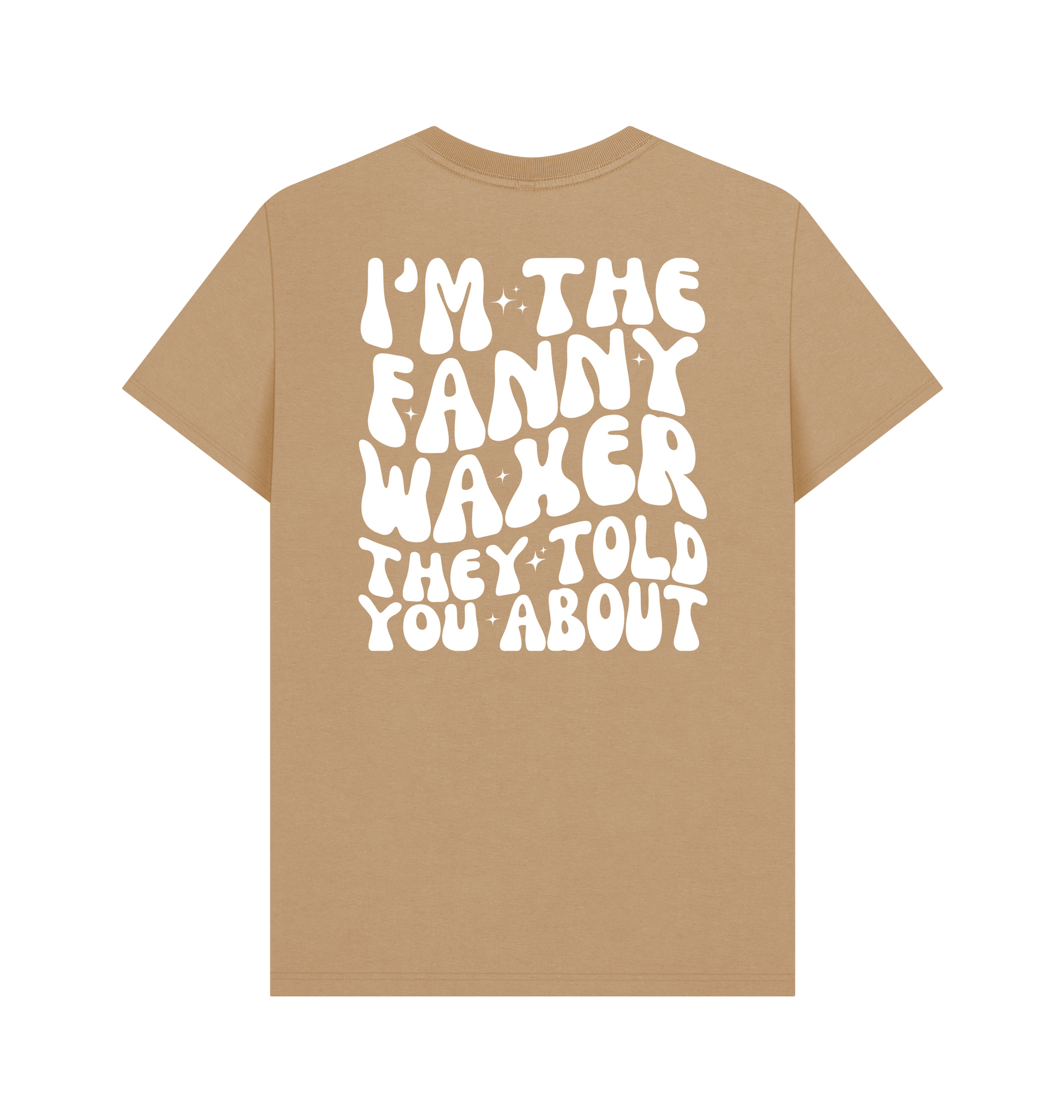 Sand Printed T-shirt Back