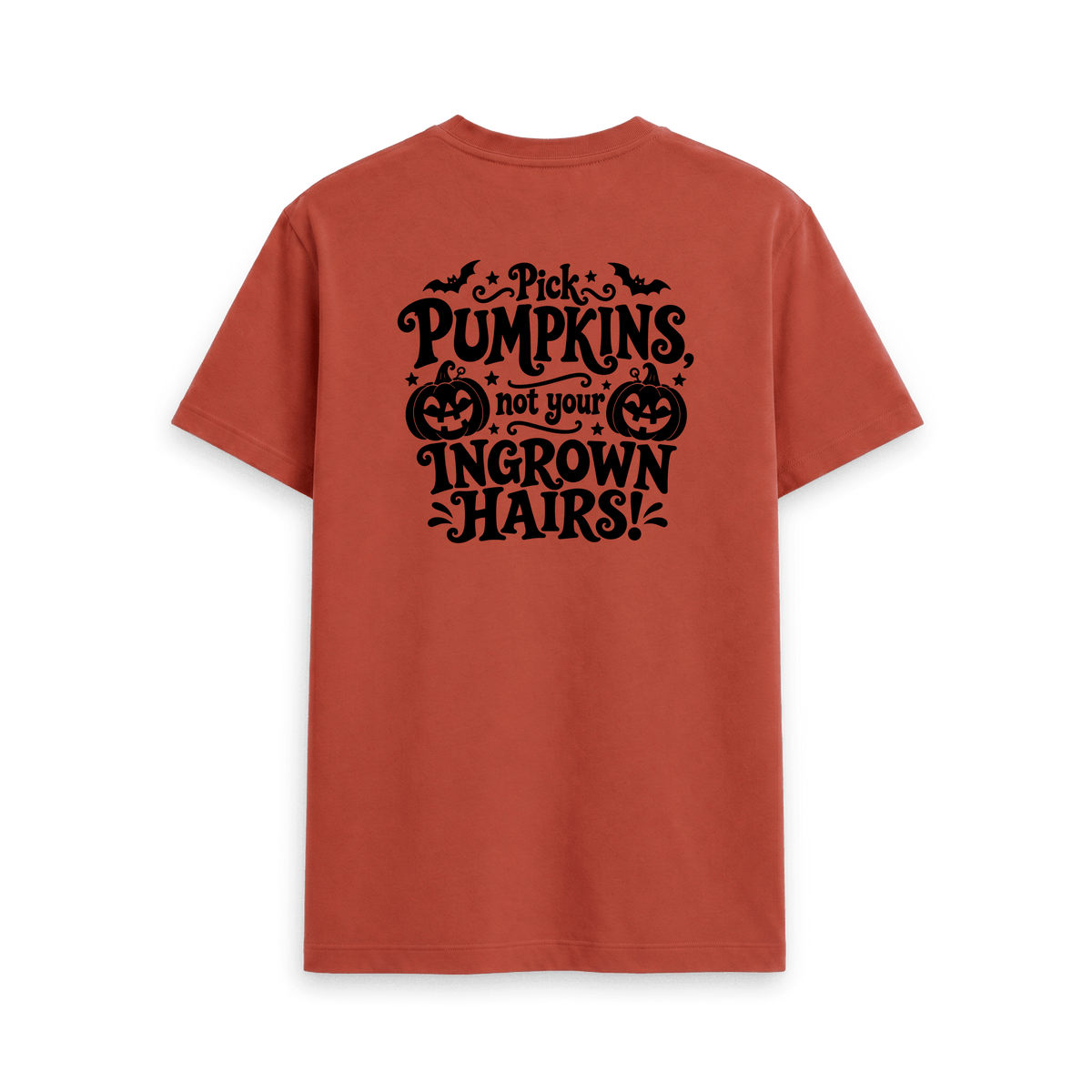Rust Printed T-shirt Back