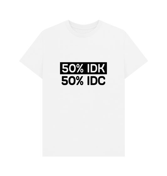 White Printed T-shirt Front