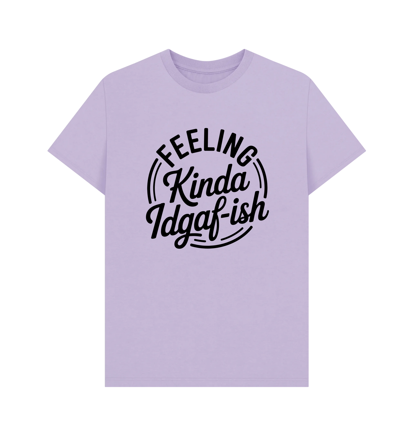 Lilac Printed T-shirt Front