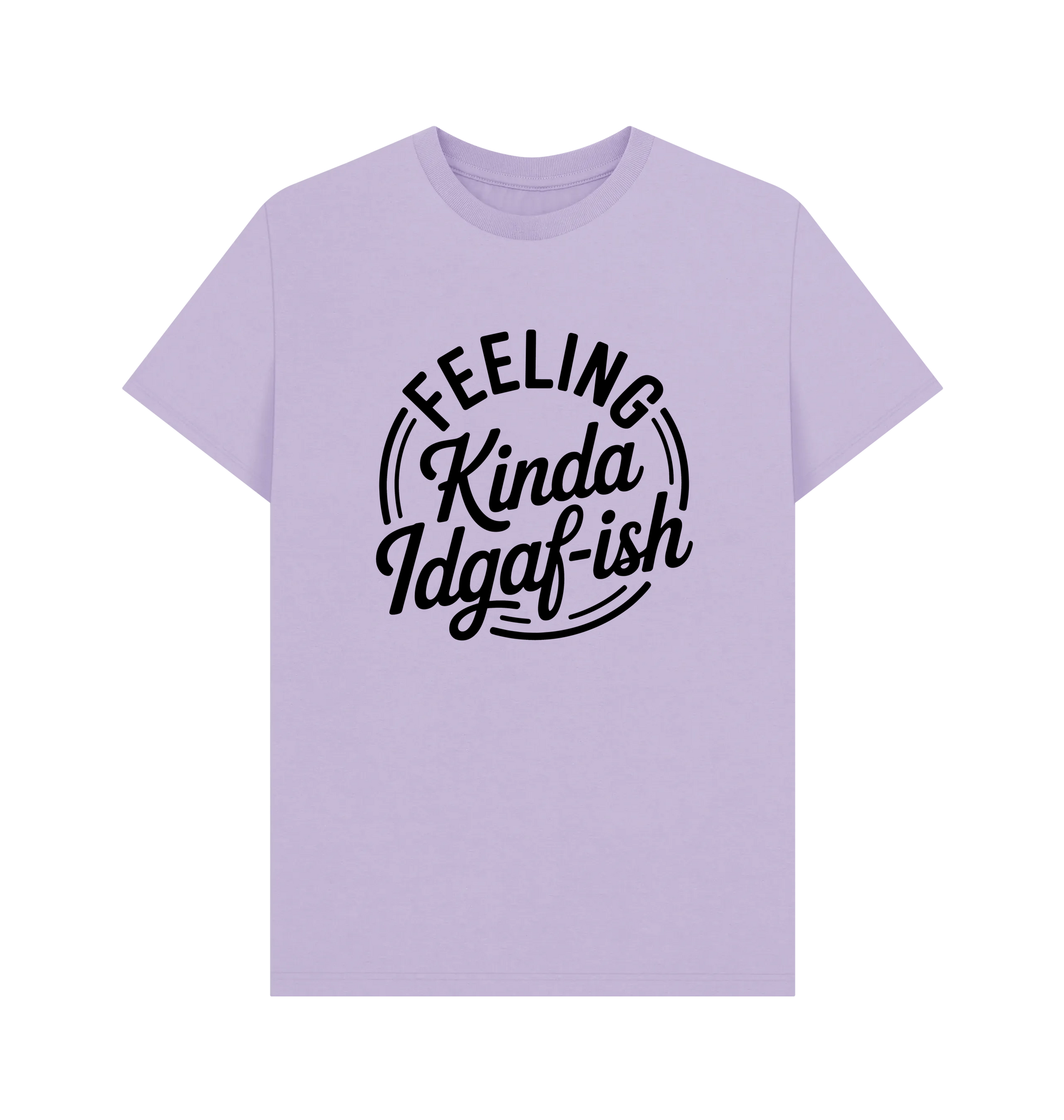 Lilac Printed T-shirt Front