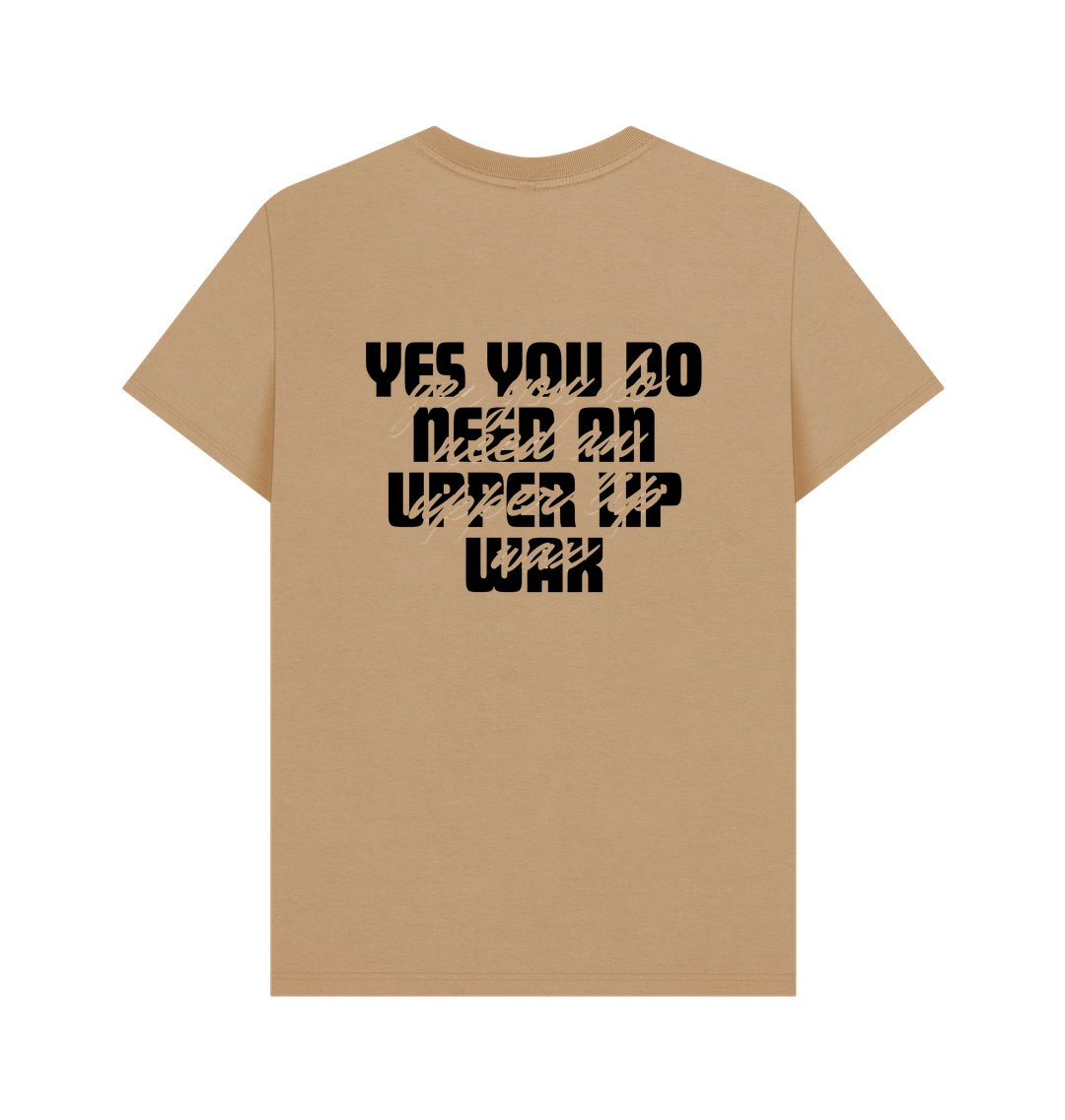 Sand Printed T-shirt Back