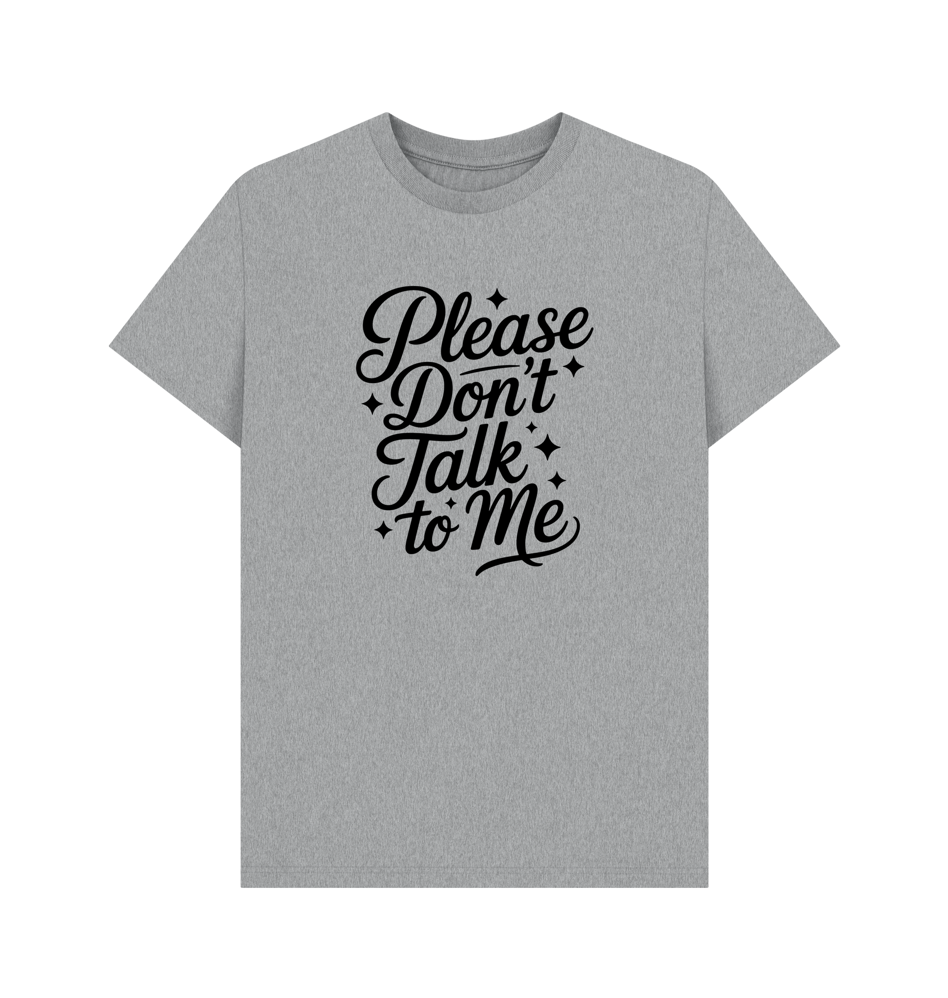 Athletic Grey Printed T-shirt Front