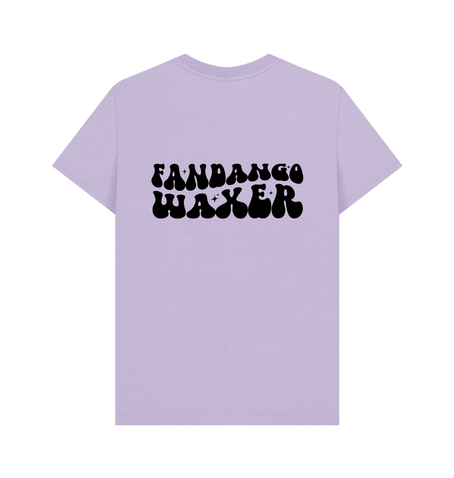 Lilac Printed T-shirt Back