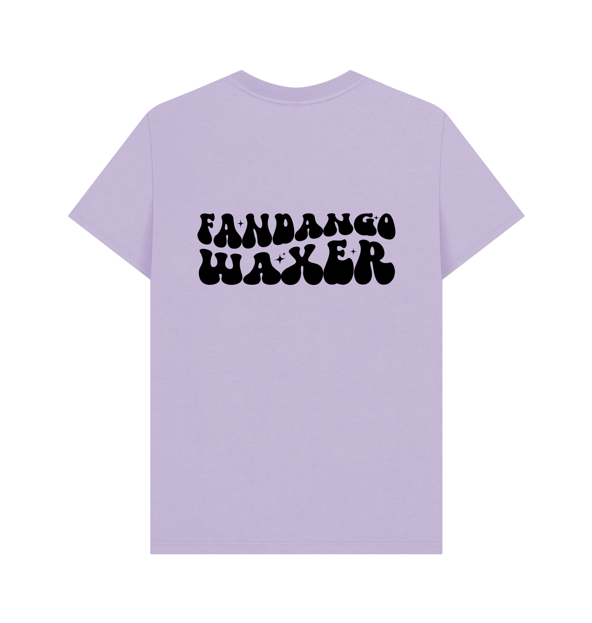 Lilac Printed T-shirt Back