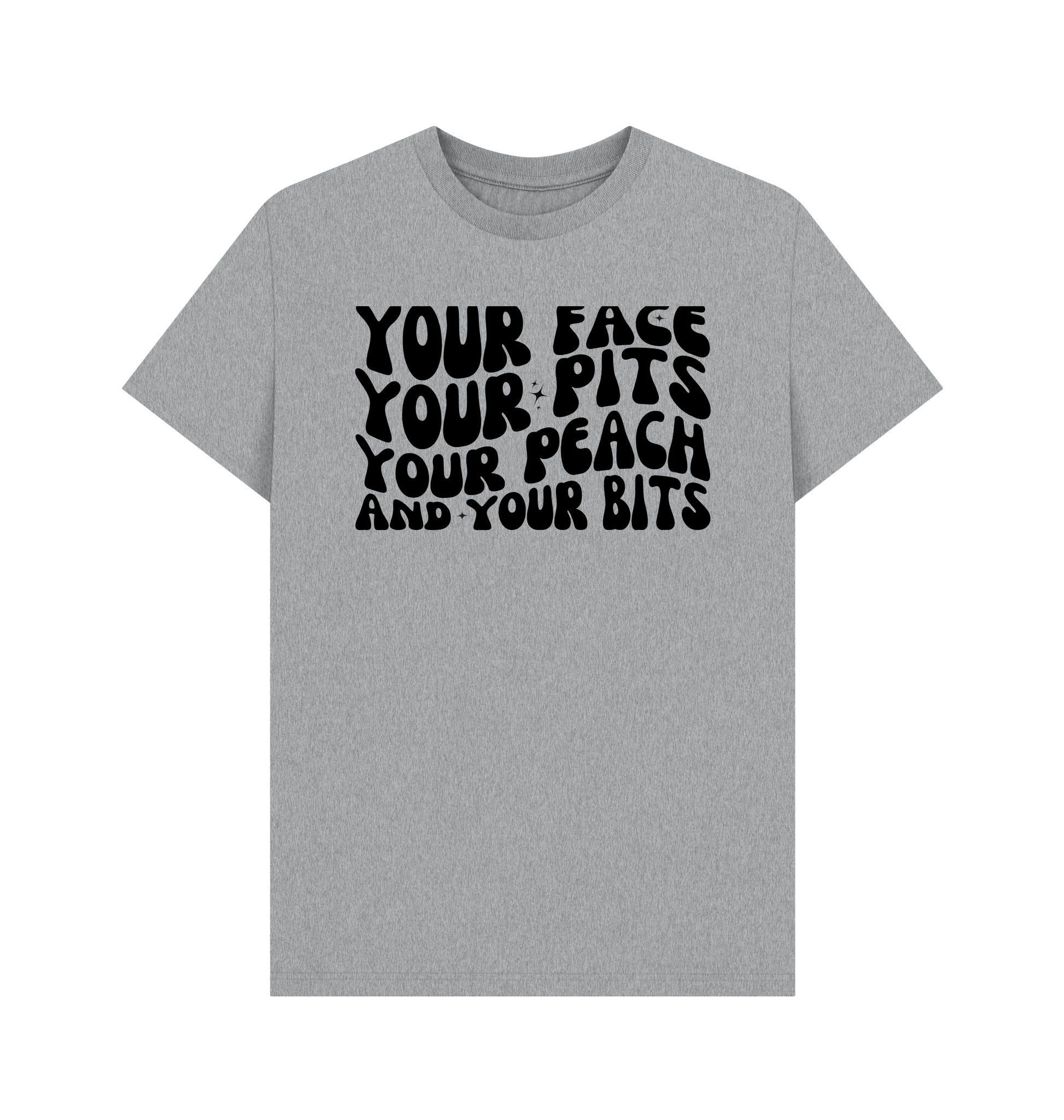 Athletic Grey Printed T-shirt Front