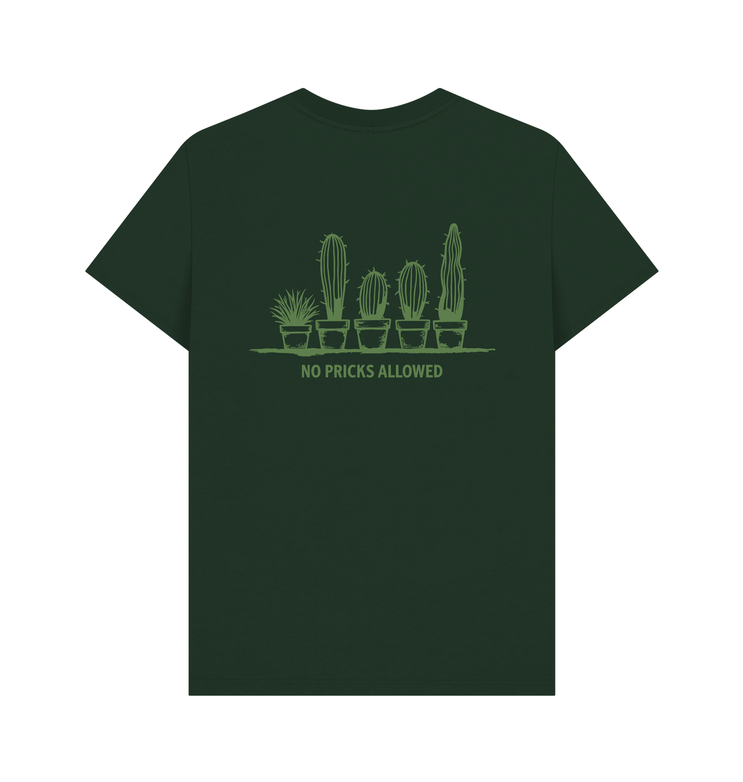 Evergreen Printed T-shirt Back