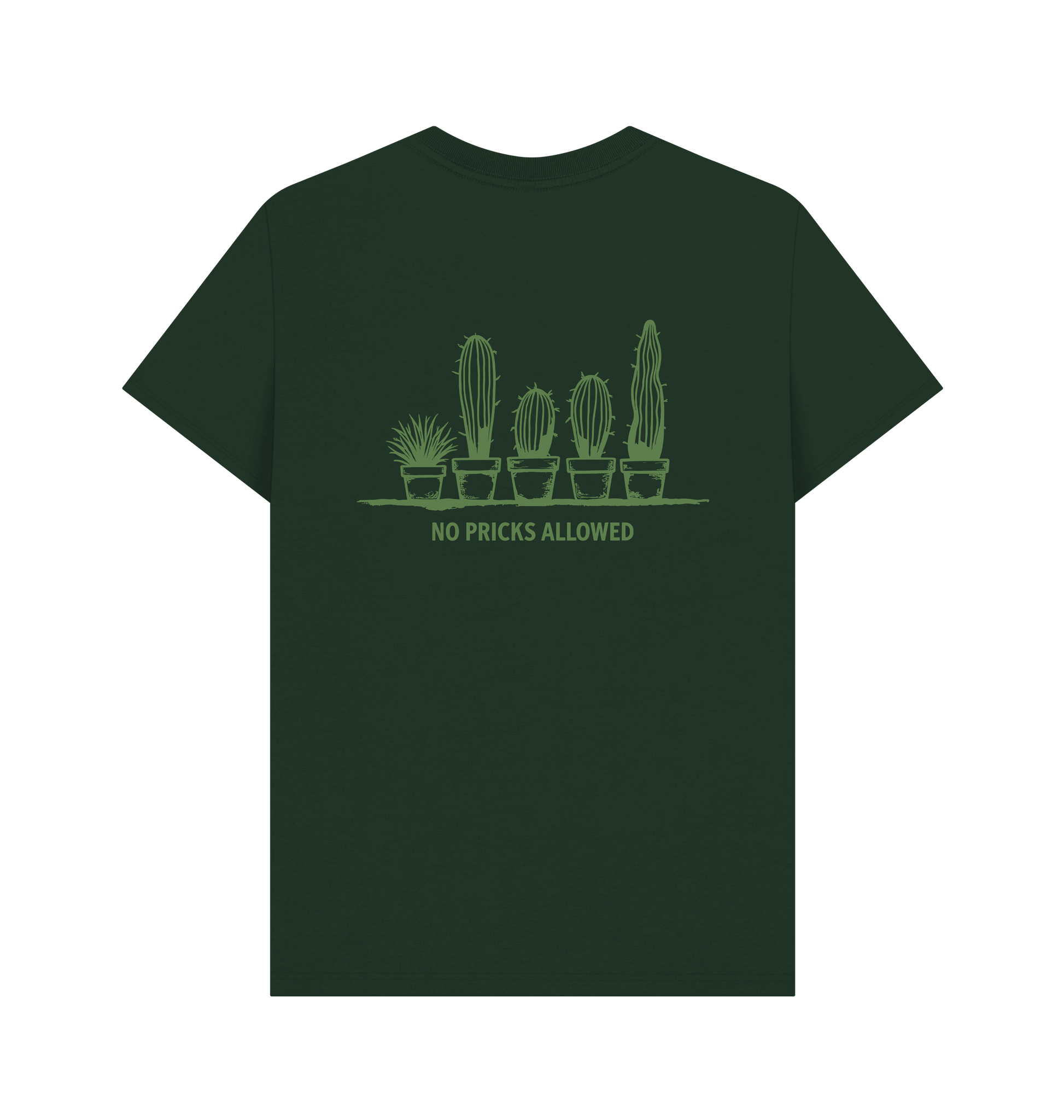 Evergreen Printed T-shirt Back