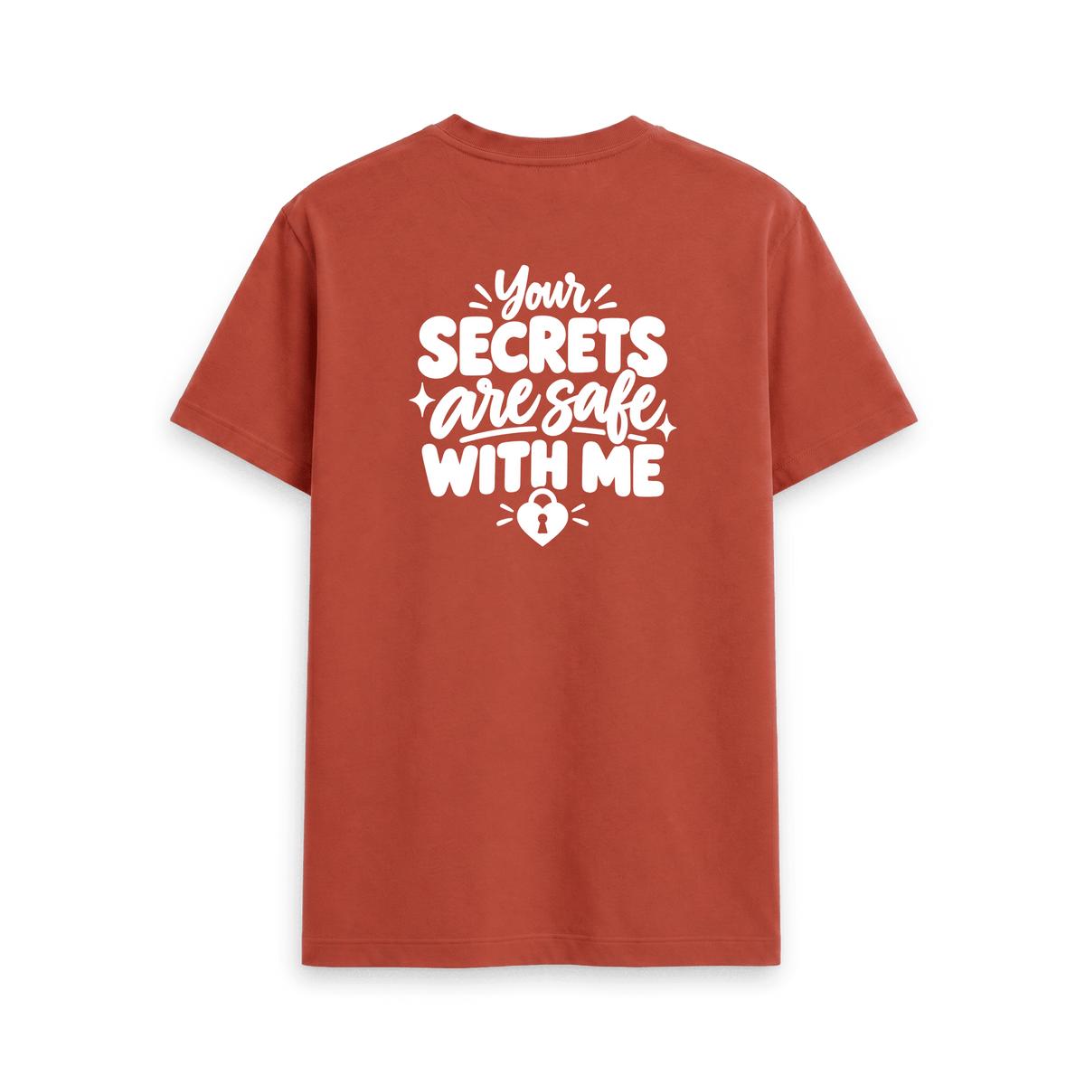 Rust Printed T-shirt Back