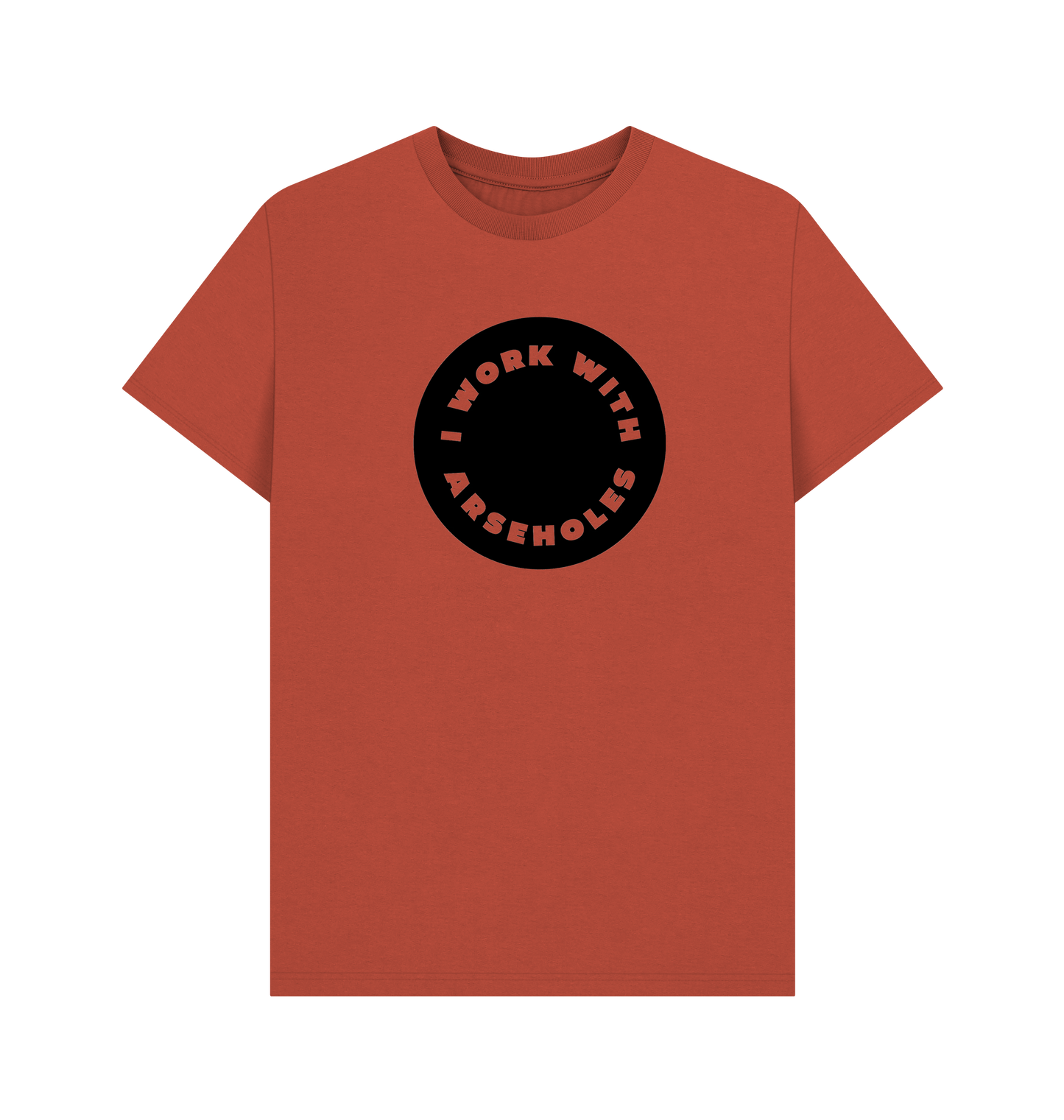 Rust Printed T-shirt Front