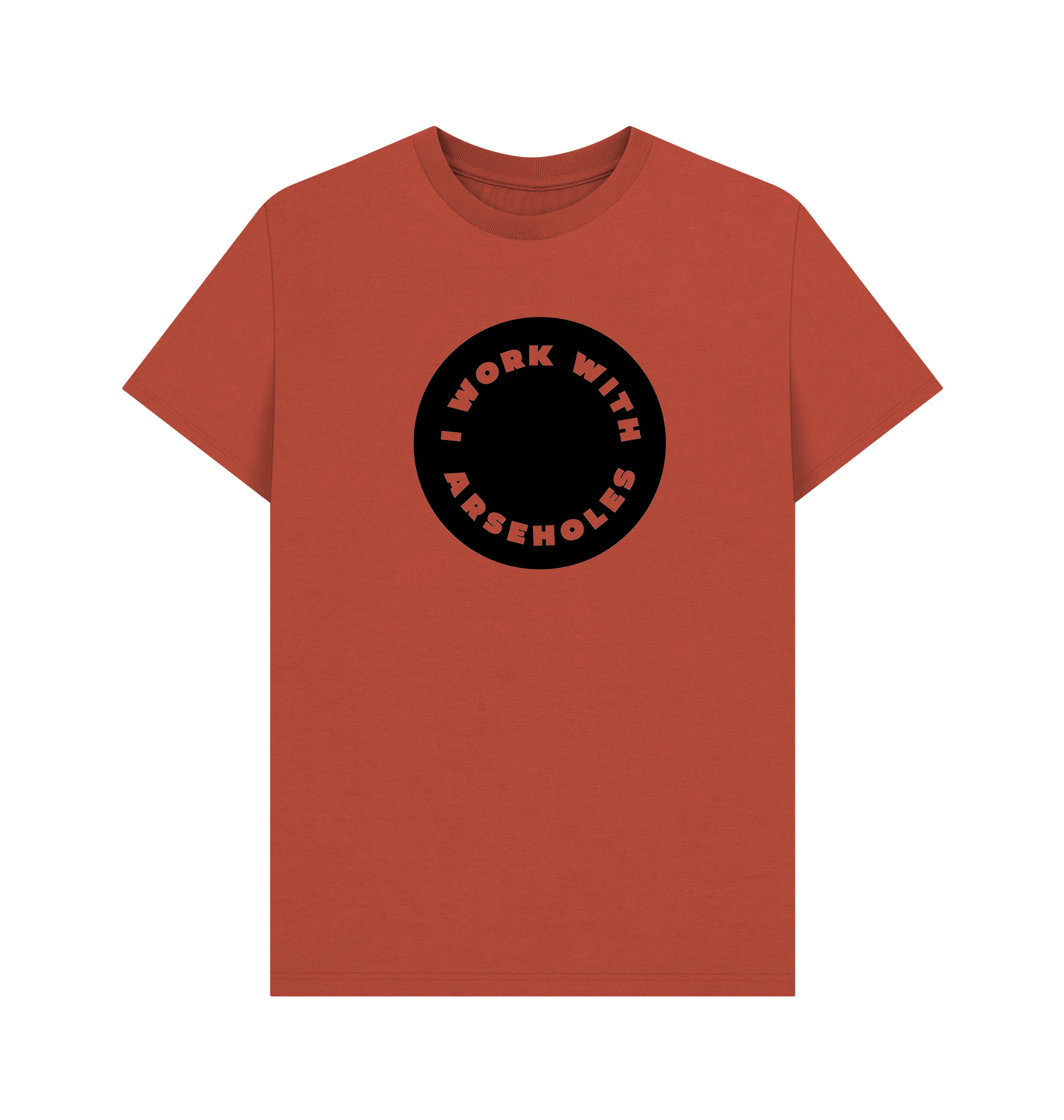 Rust Printed T-shirt Front