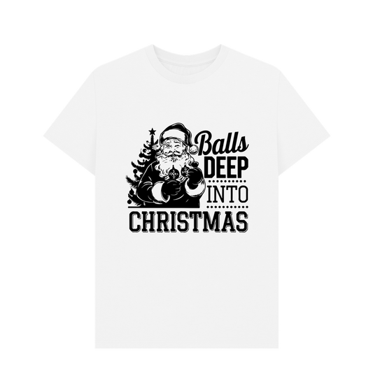 White Printed T-shirt Front
