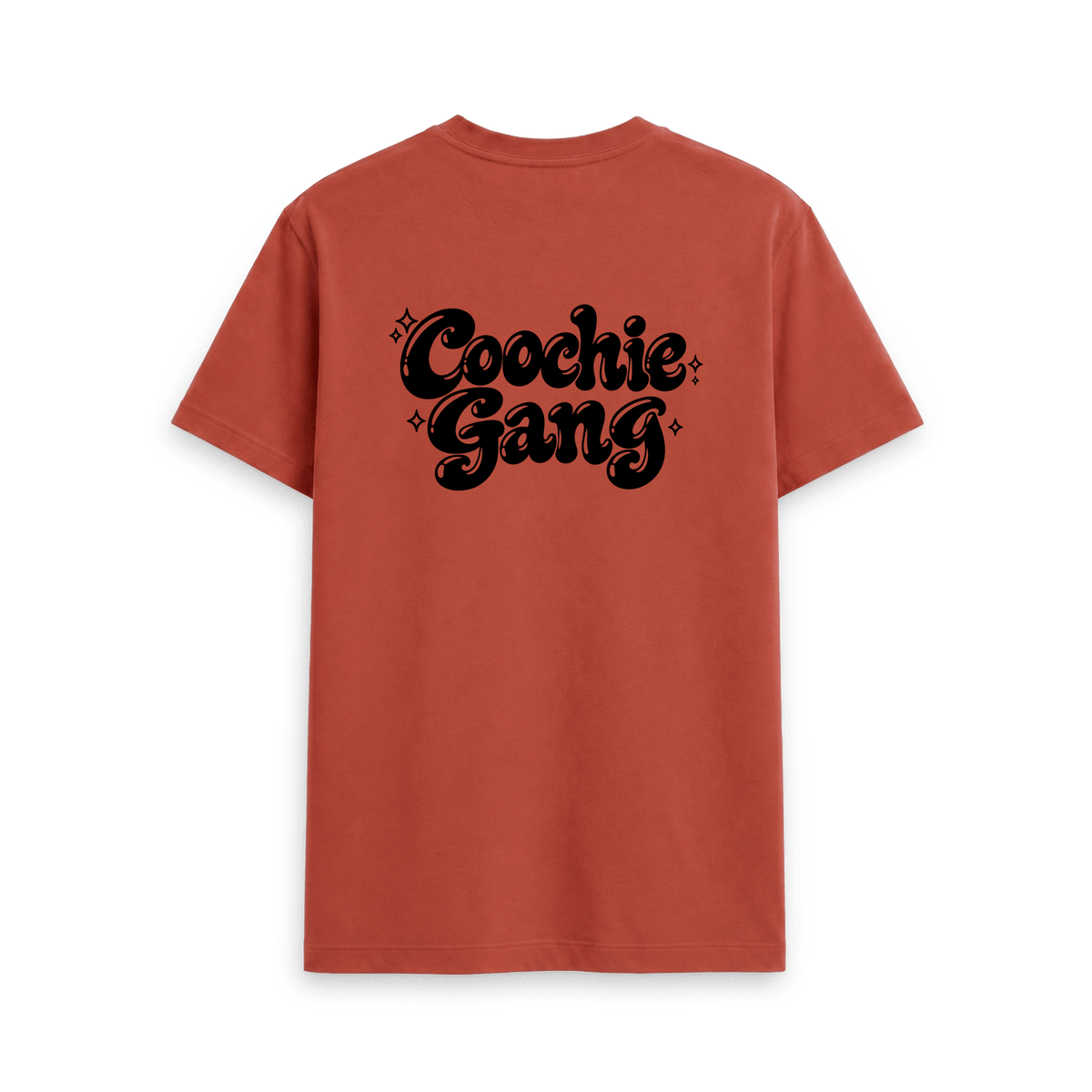 Rust Printed T-shirt Back