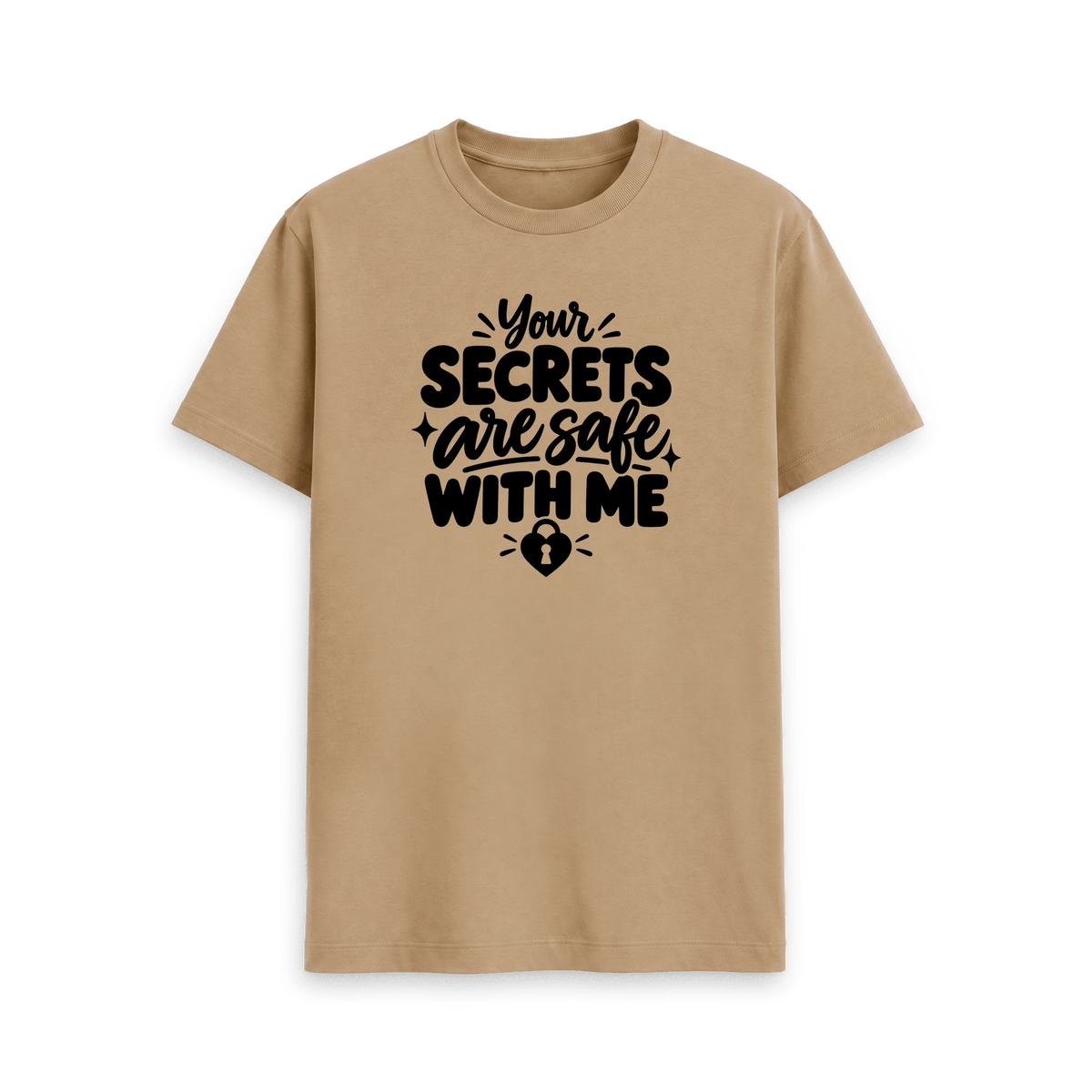 Sand Printed T-shirt Front