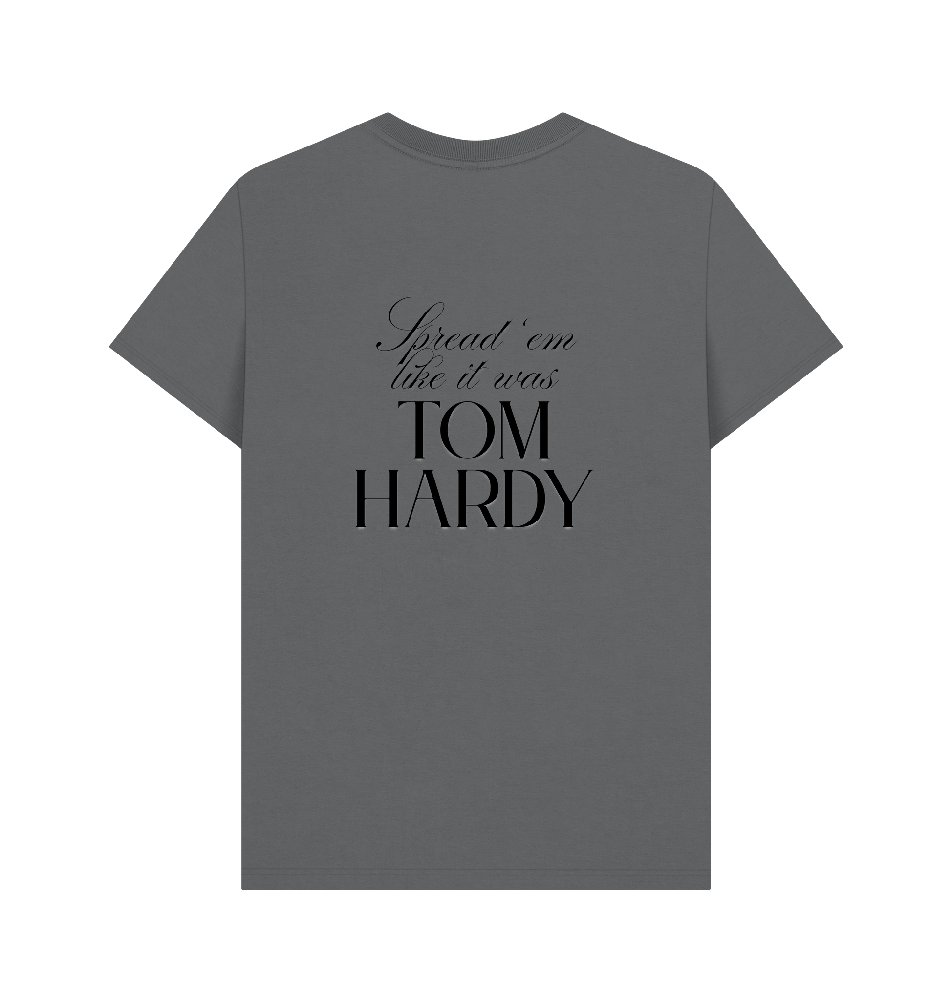 Slate Grey Printed T-shirt Back