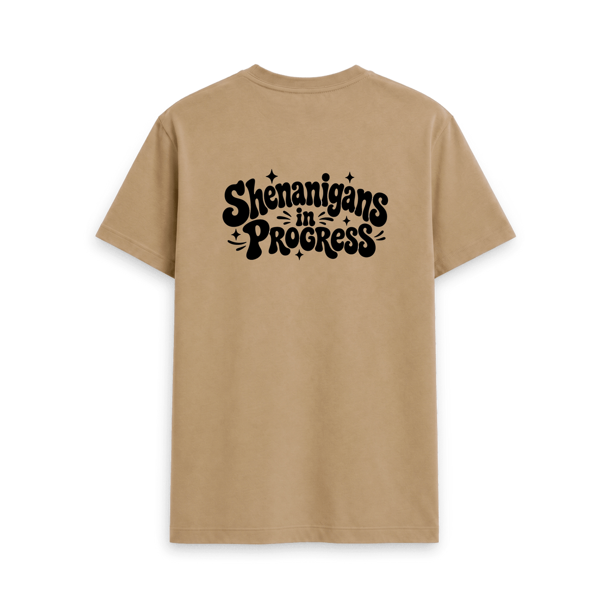 Sand Printed T-shirt Back