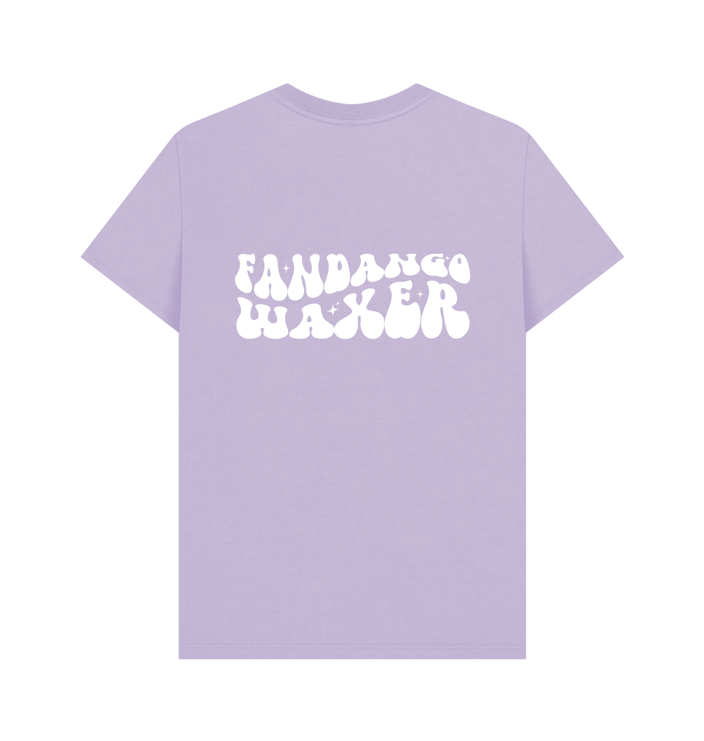 Lilac Printed T-shirt Back