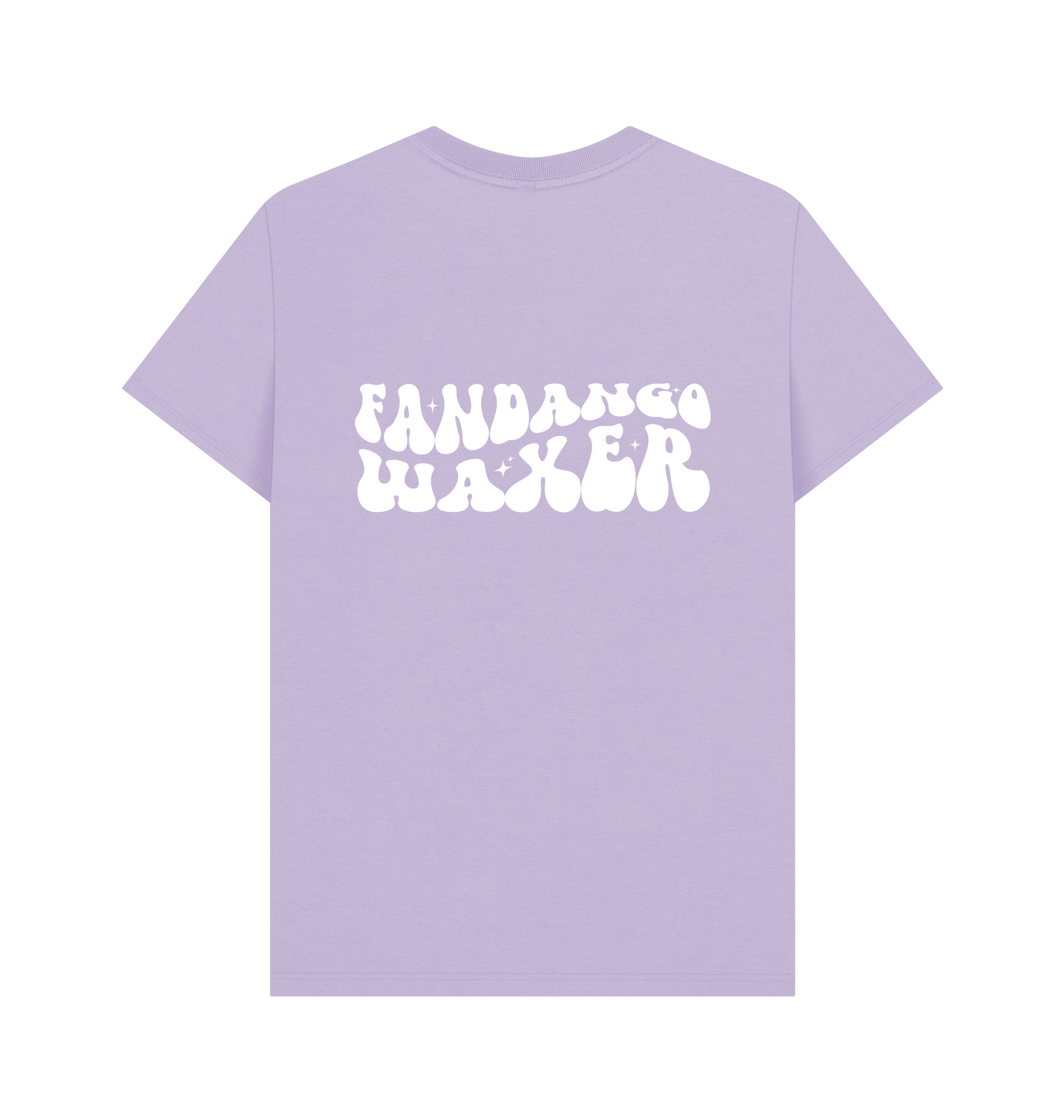 Lilac Printed T-shirt Back