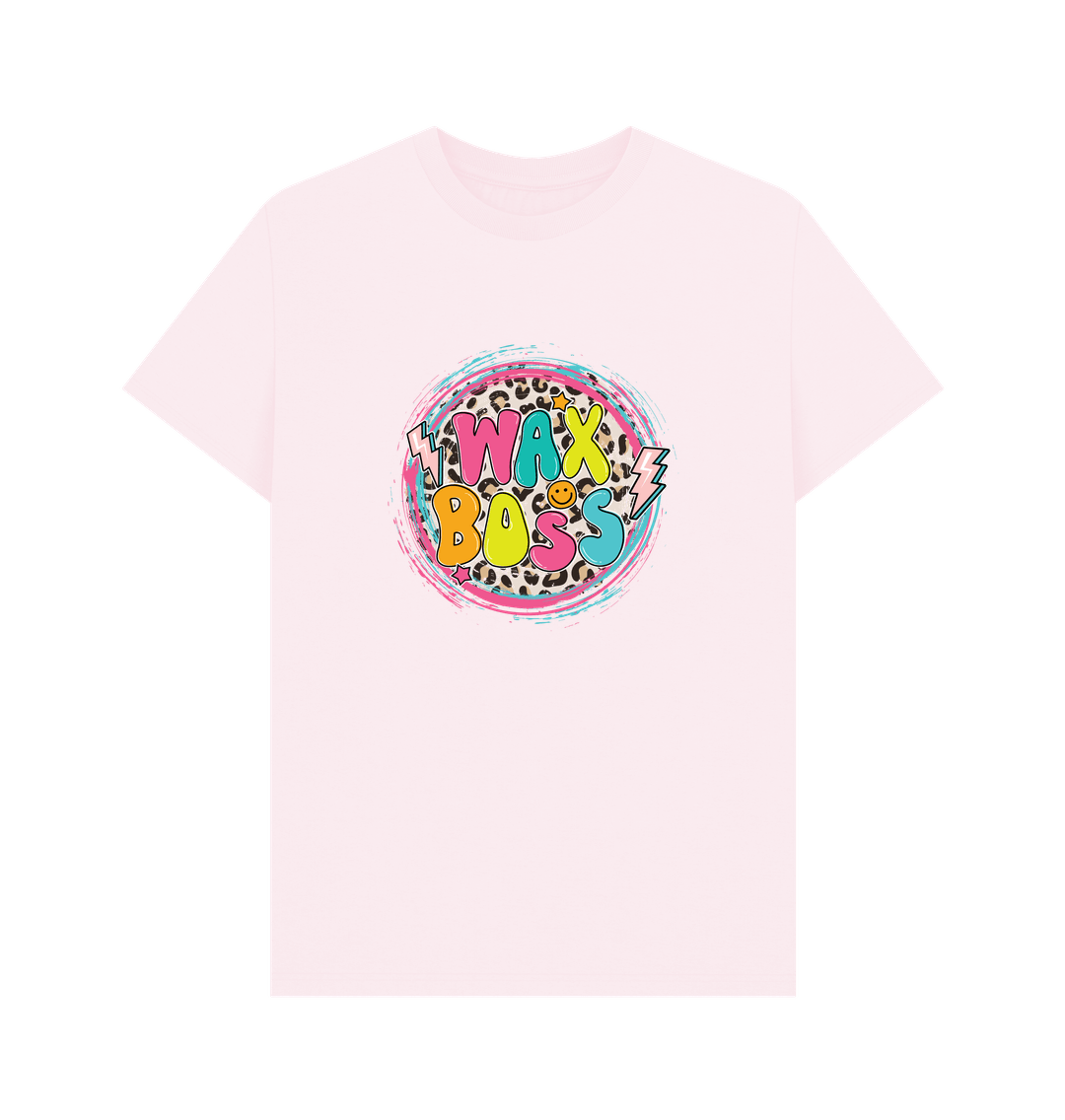 Pink Printed T-shirt Front