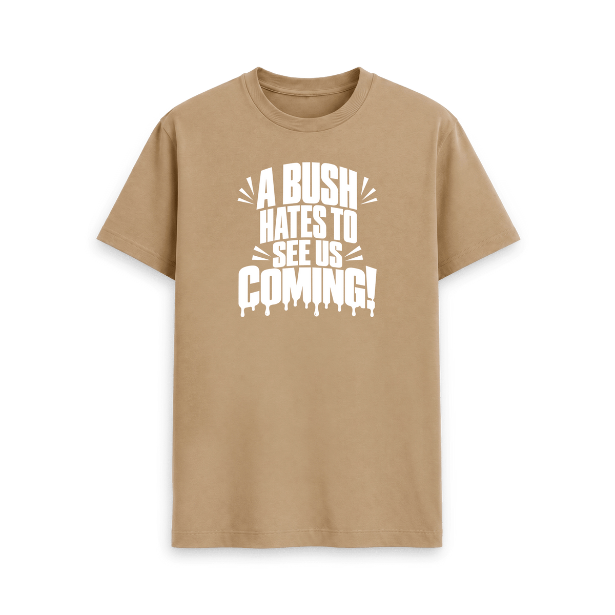 Sand Printed T-shirt Front