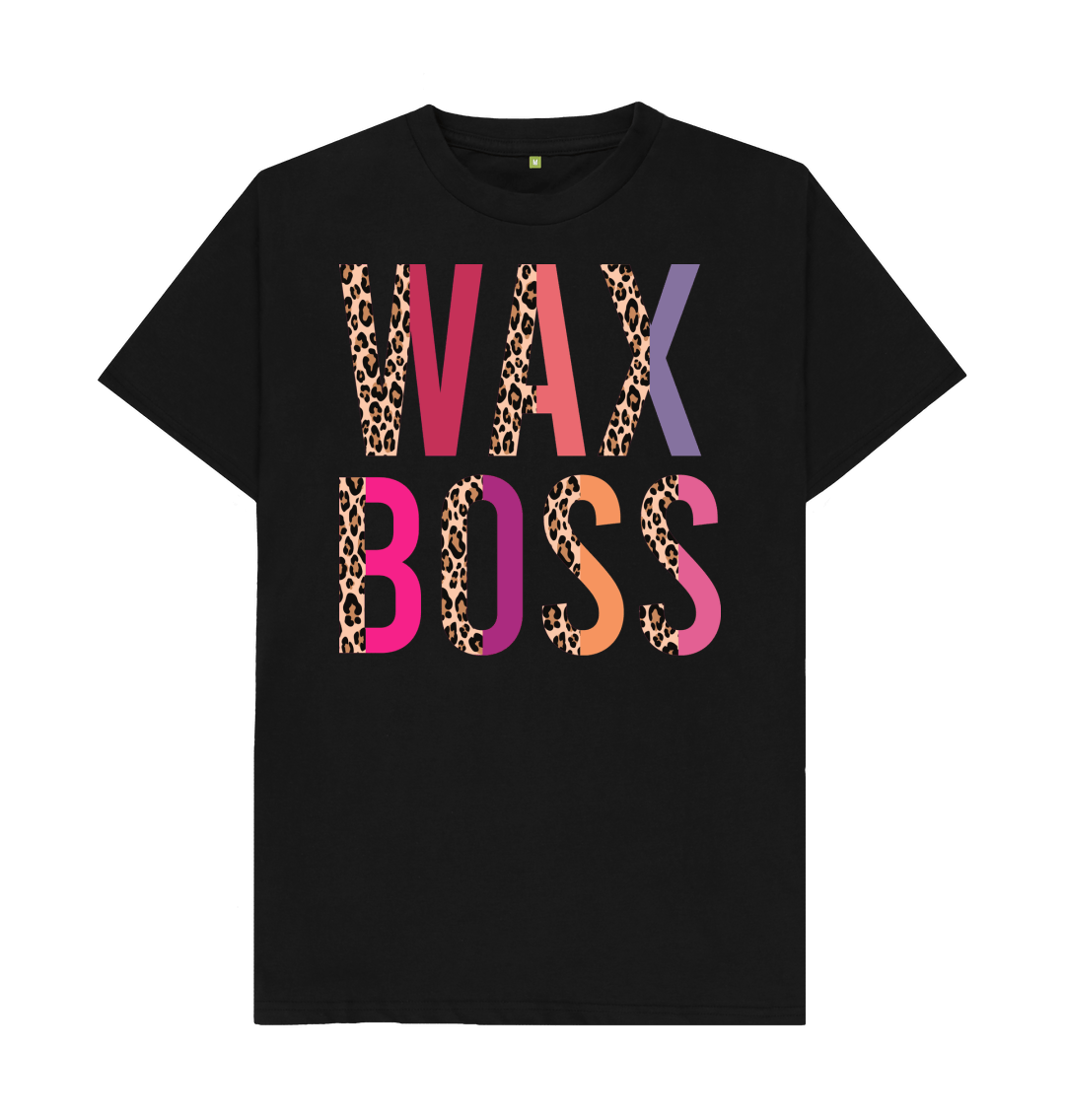 Black Printed T-shirt Front