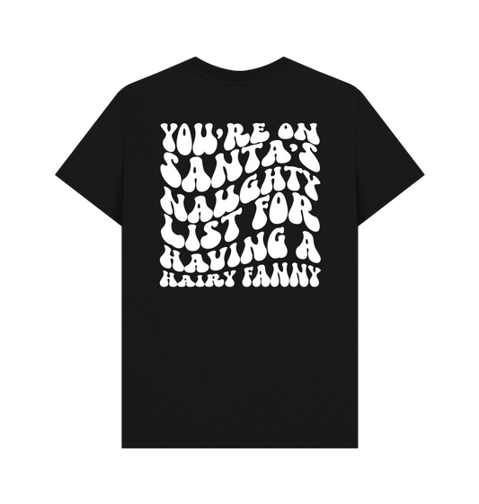 Black Printed T-shirt Back