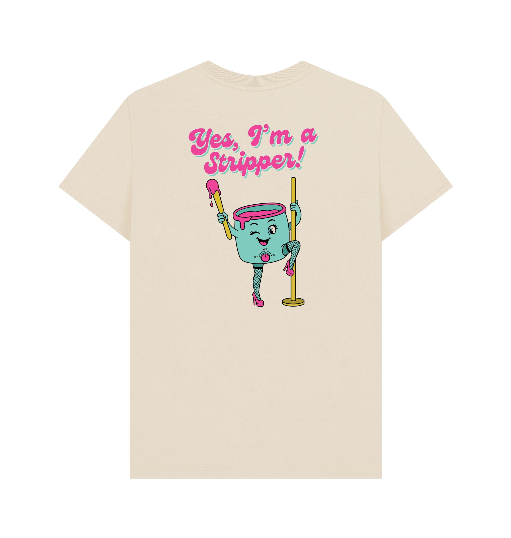 Oat Printed T-shirt Back