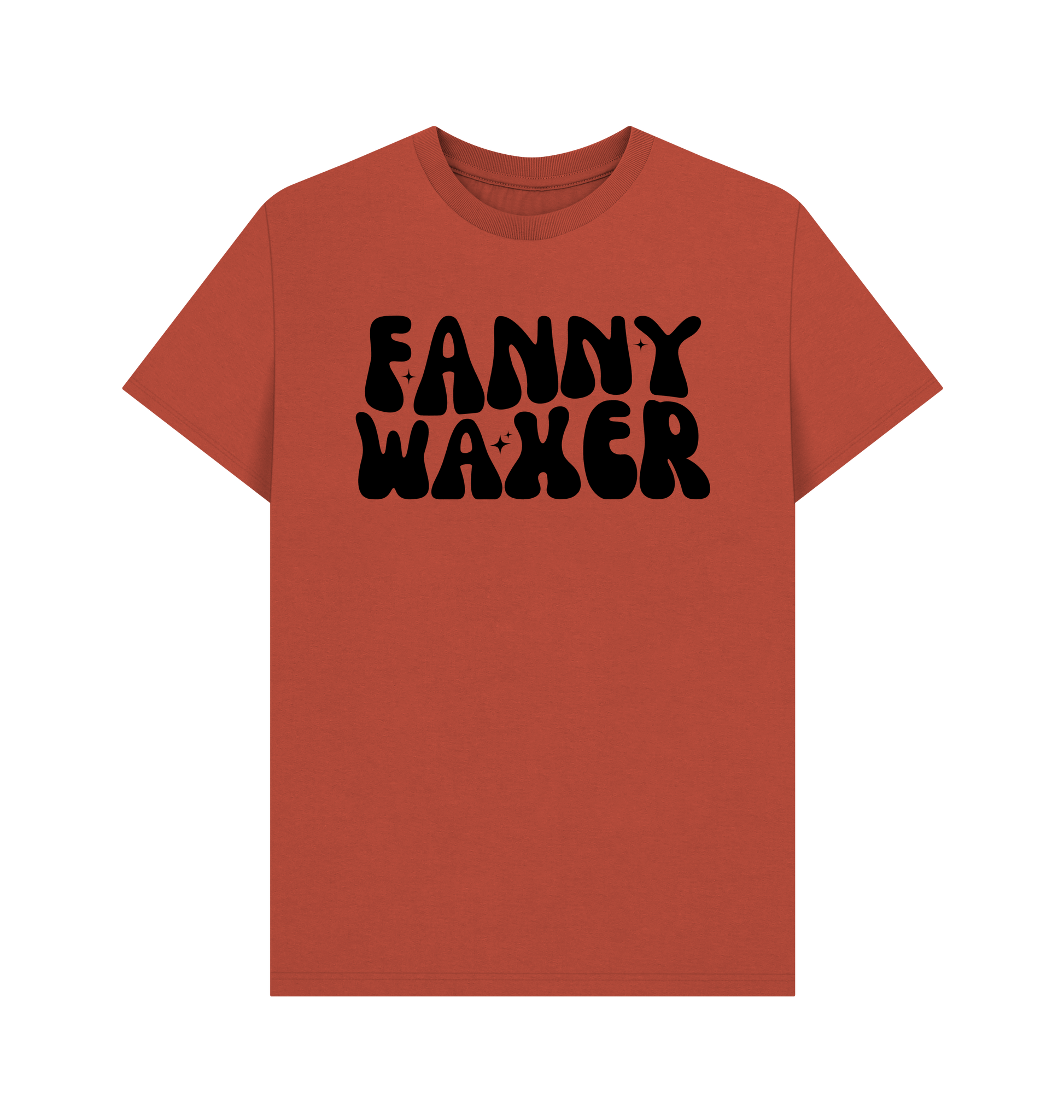 Rust Printed T-shirt Front