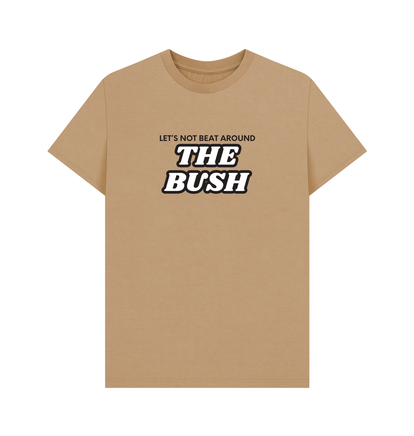 Sand Printed T-shirt Front