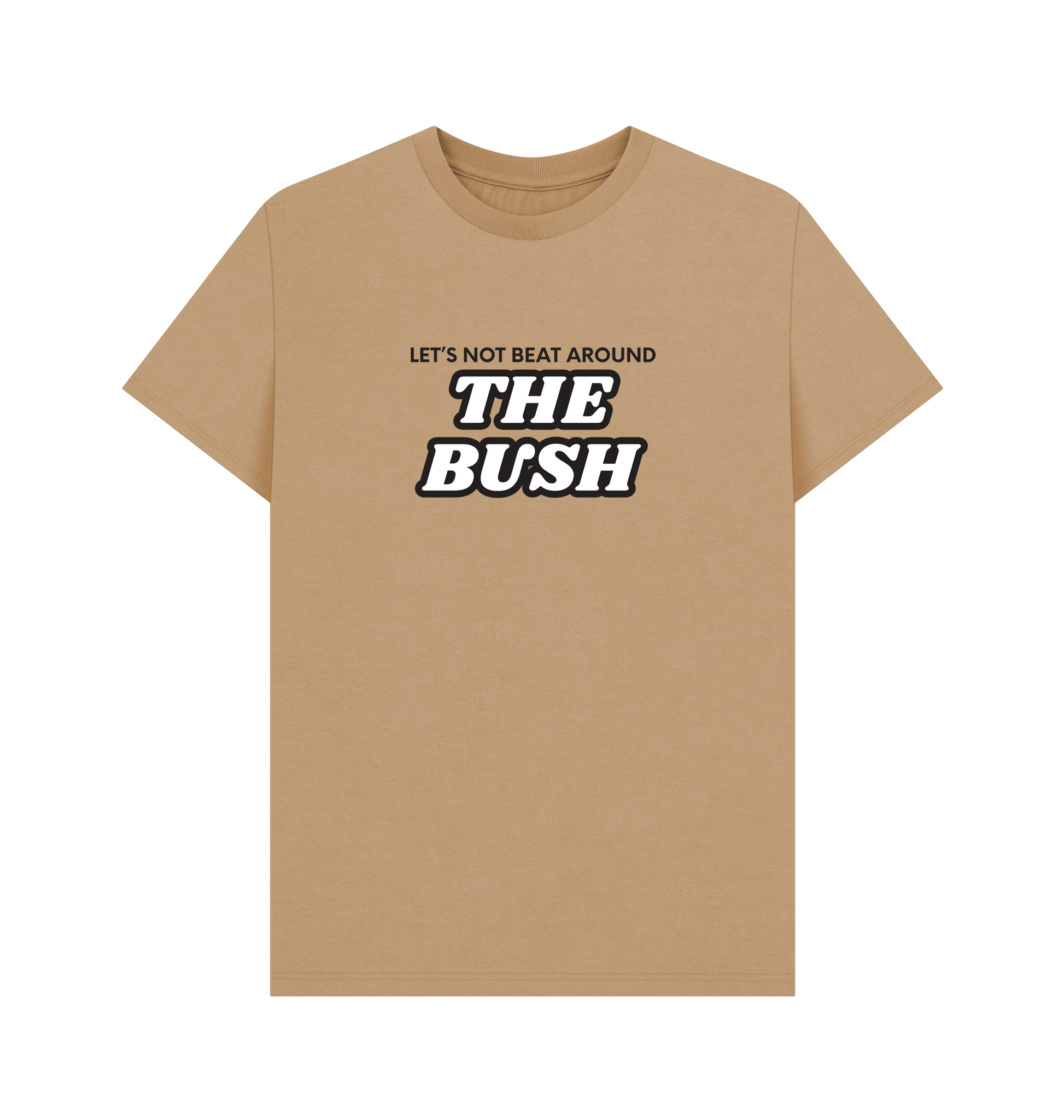 Sand Printed T-shirt Front