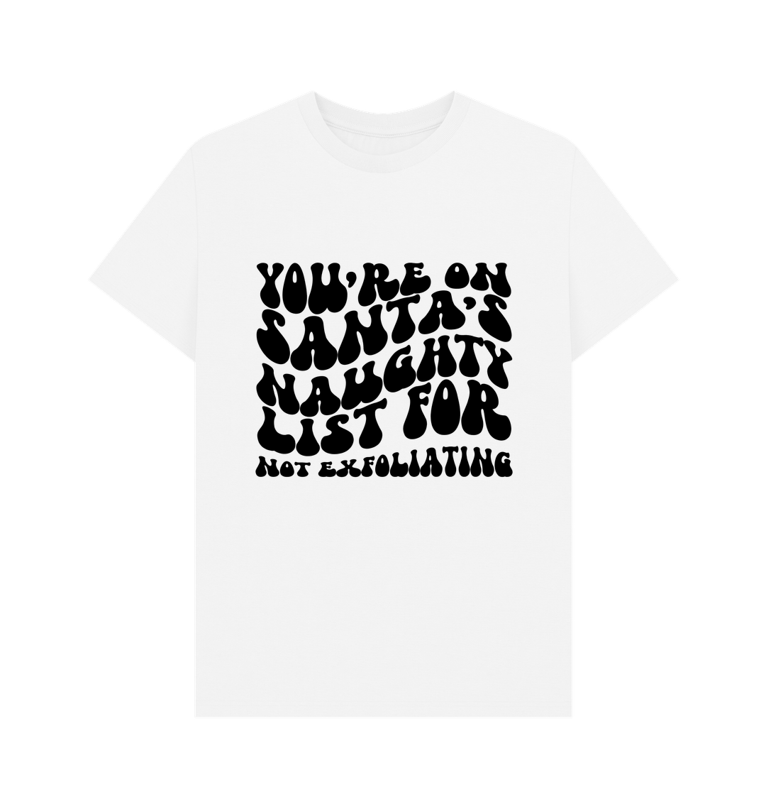 White Printed T-shirt Front