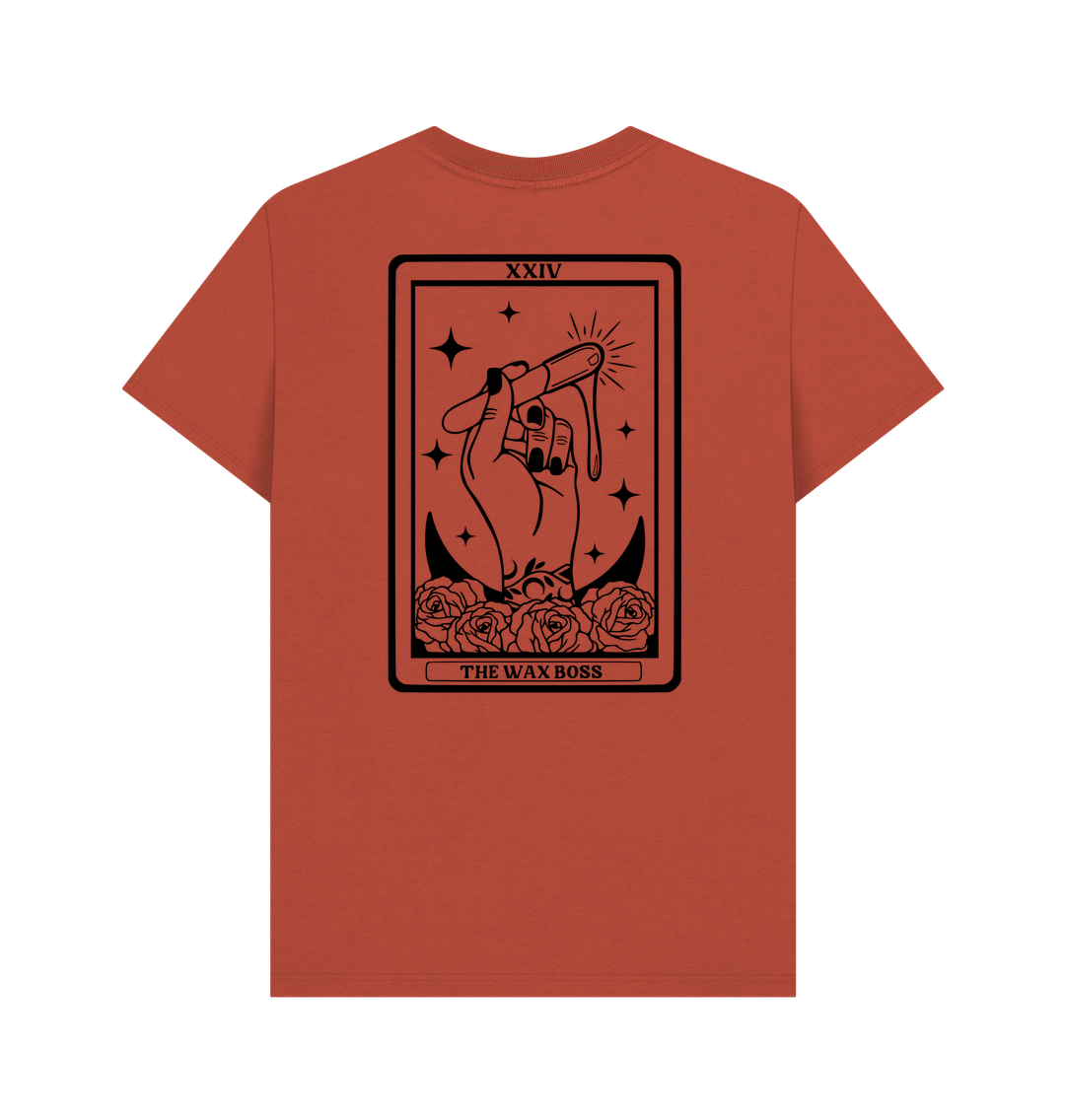 Rust Printed T-shirt Back