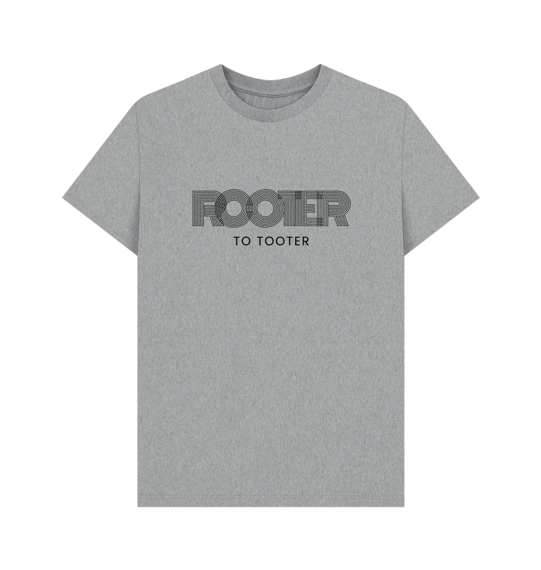 Athletic Grey Printed T-shirt Front