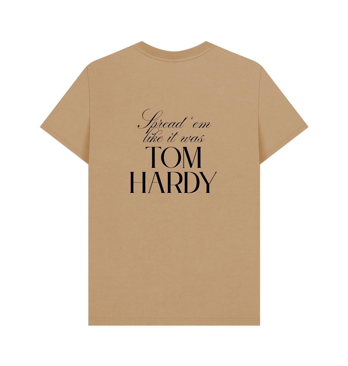 Sand Printed T-shirt Back
