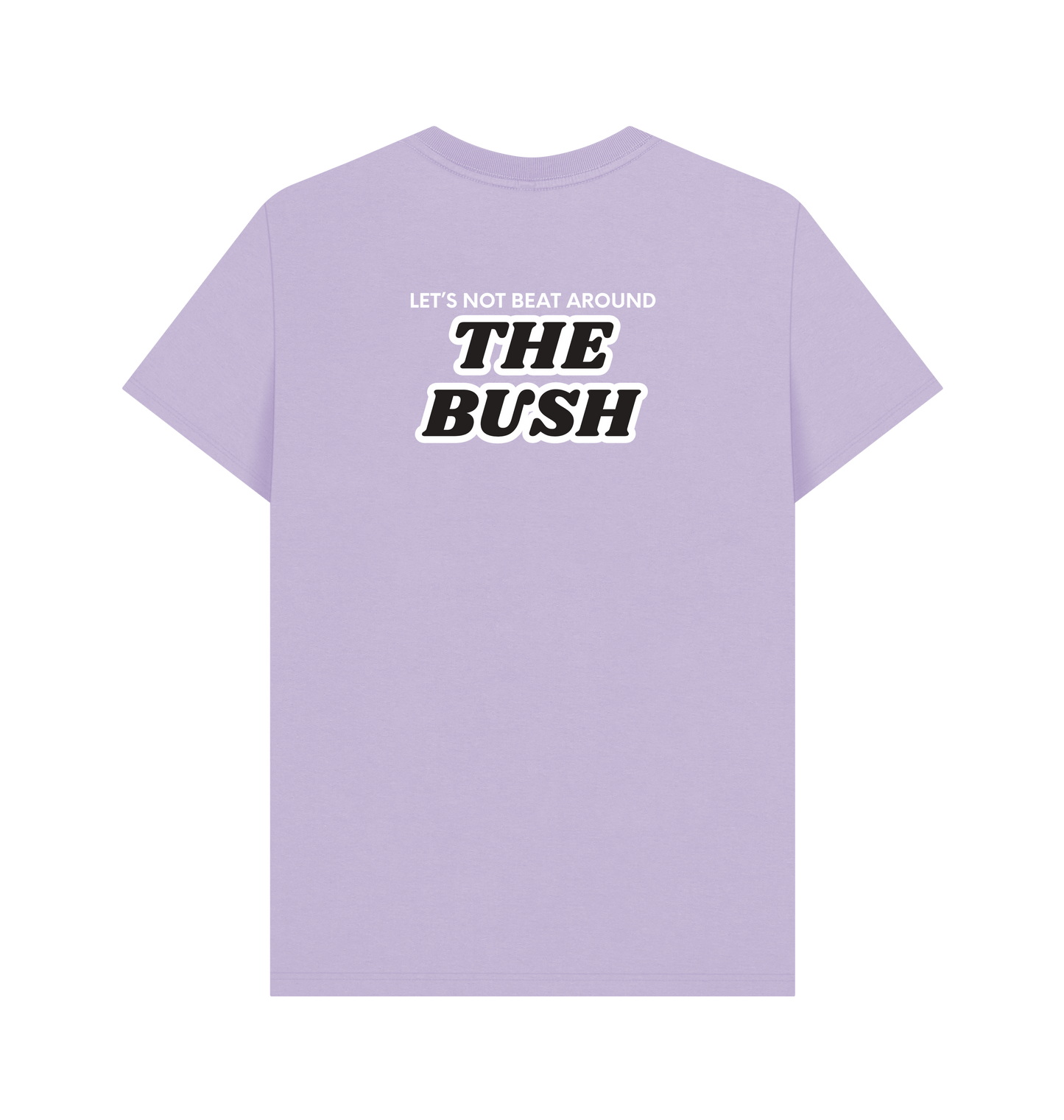 Lilac Printed T-shirt Back