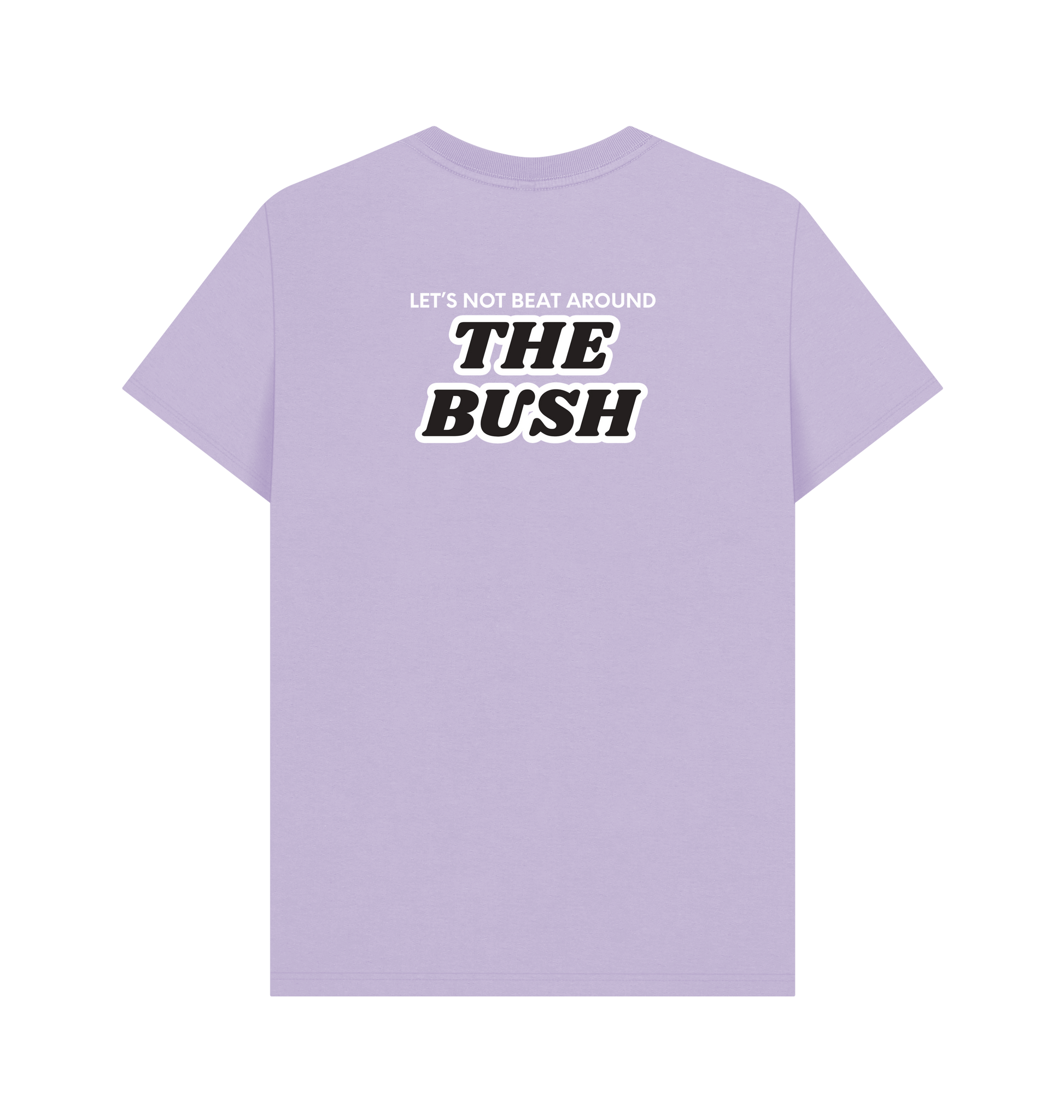 Lilac Printed T-shirt Back