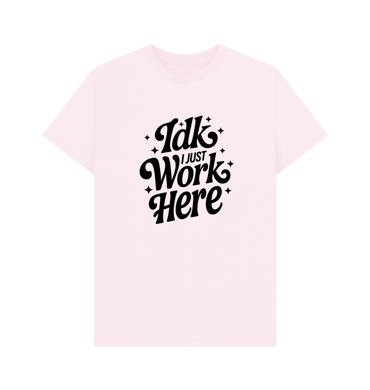 Pink Printed T-shirt Front