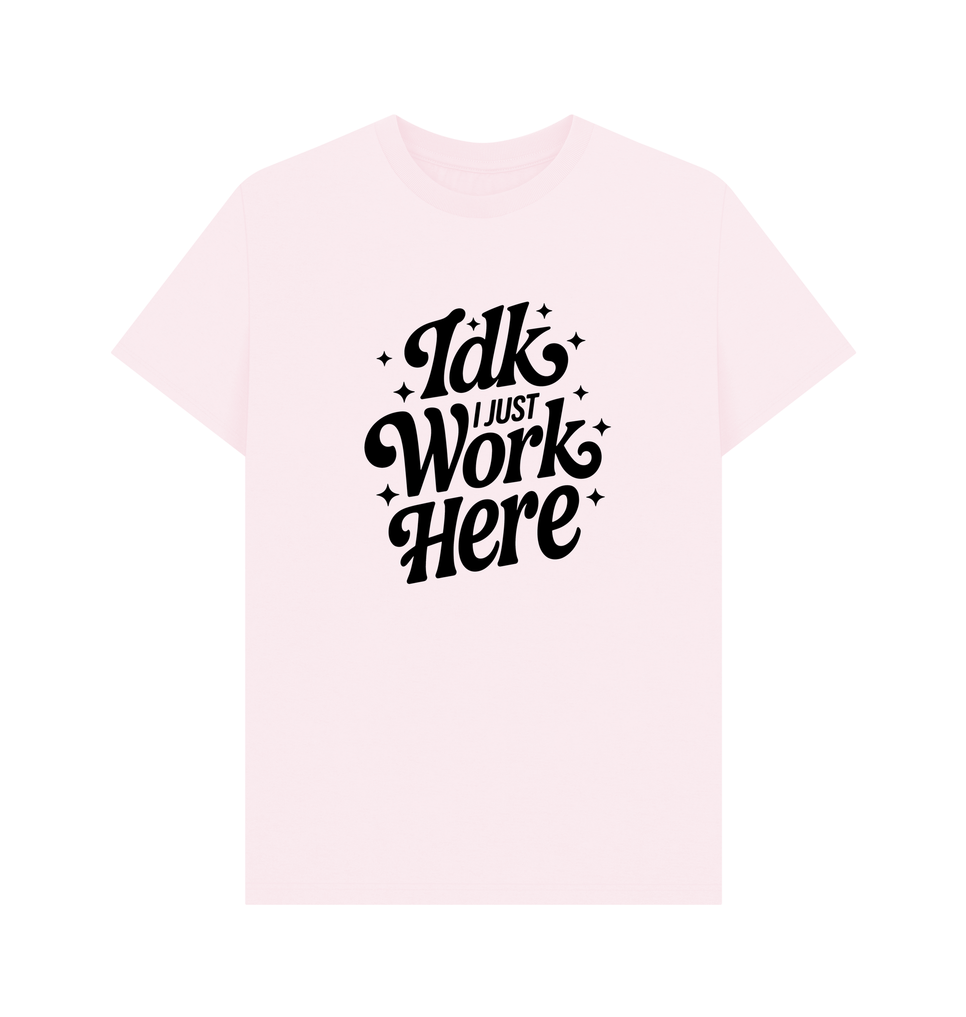 Pink Printed T-shirt Front