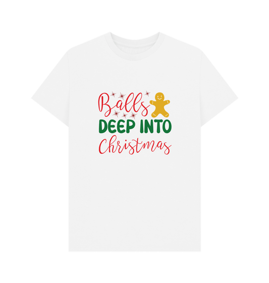 White Printed T-shirt Front
