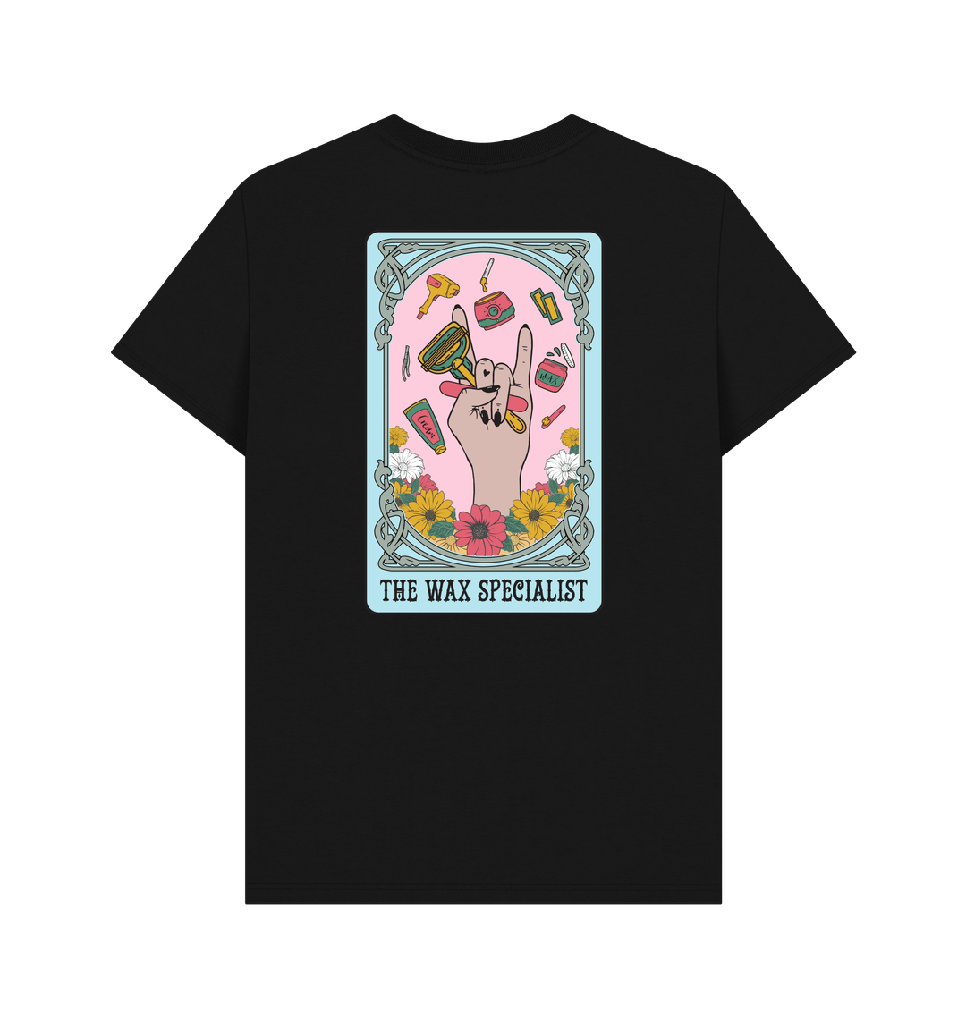 Black Printed T-shirt Back