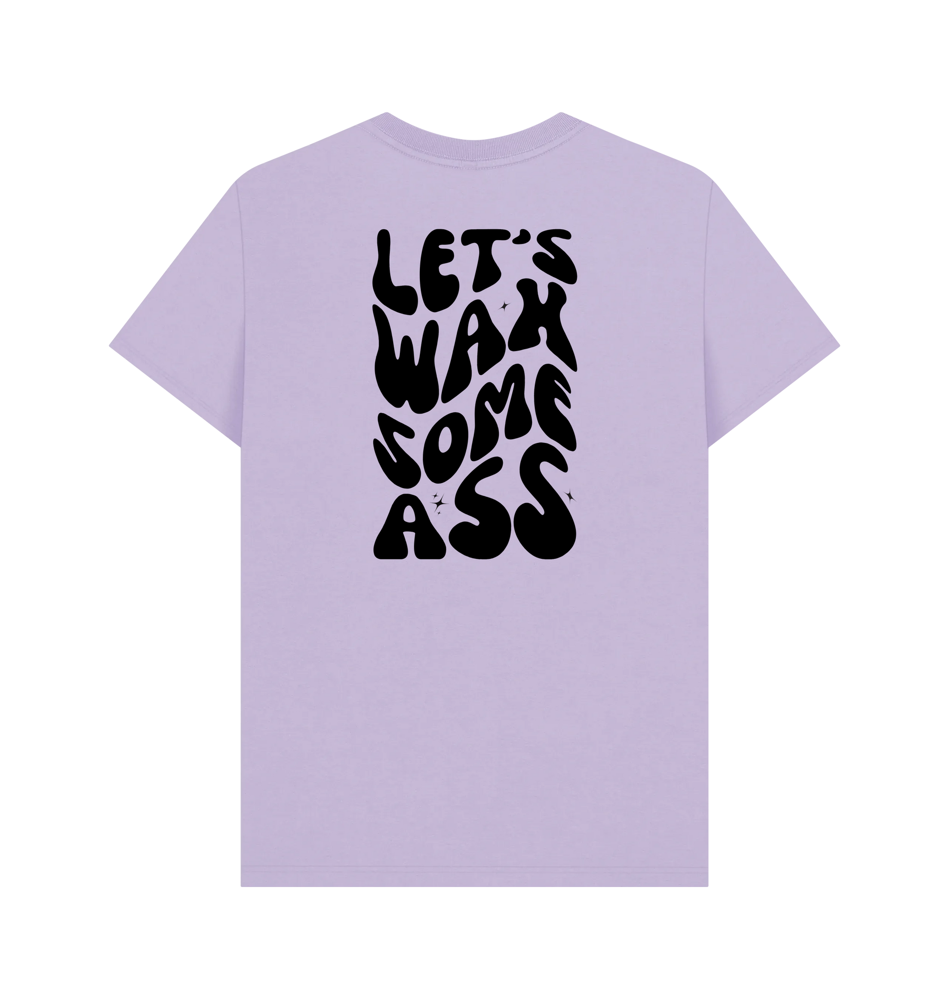 Lilac Printed T-shirt Back