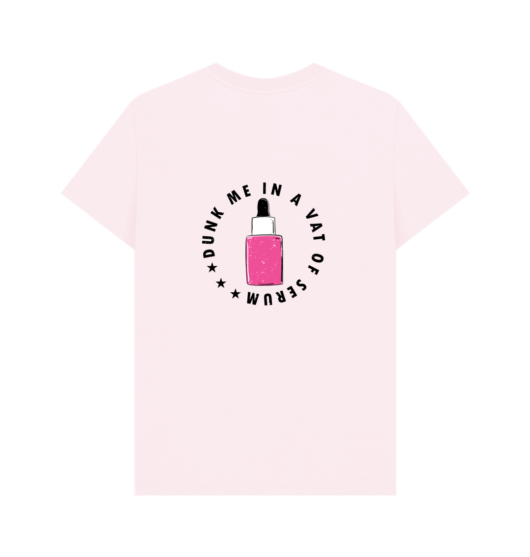 Pink Printed T-shirt Back