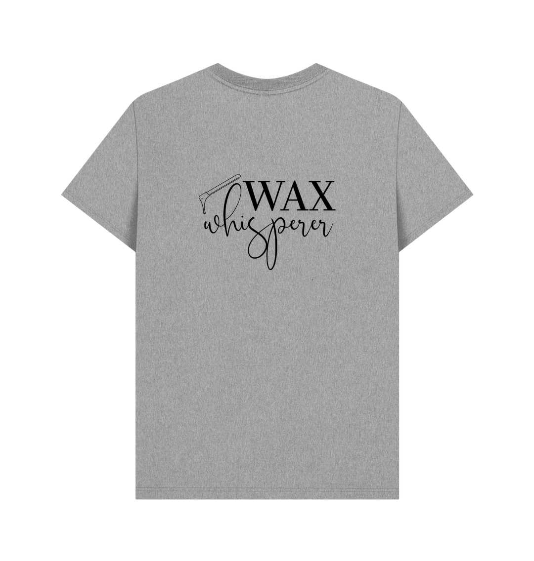 Athletic Grey BACK DESIGN - WAX WHISPERER