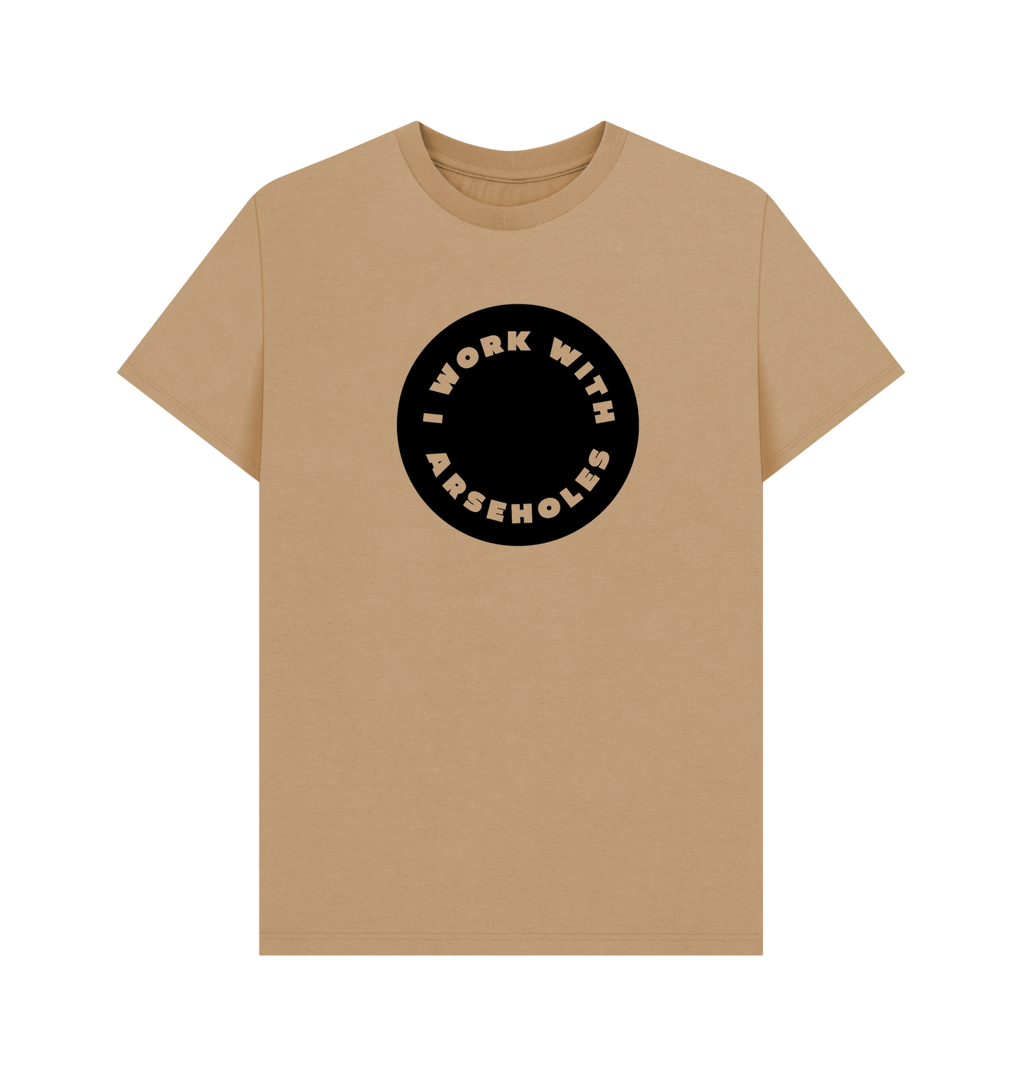 Sand Printed T-shirt Front