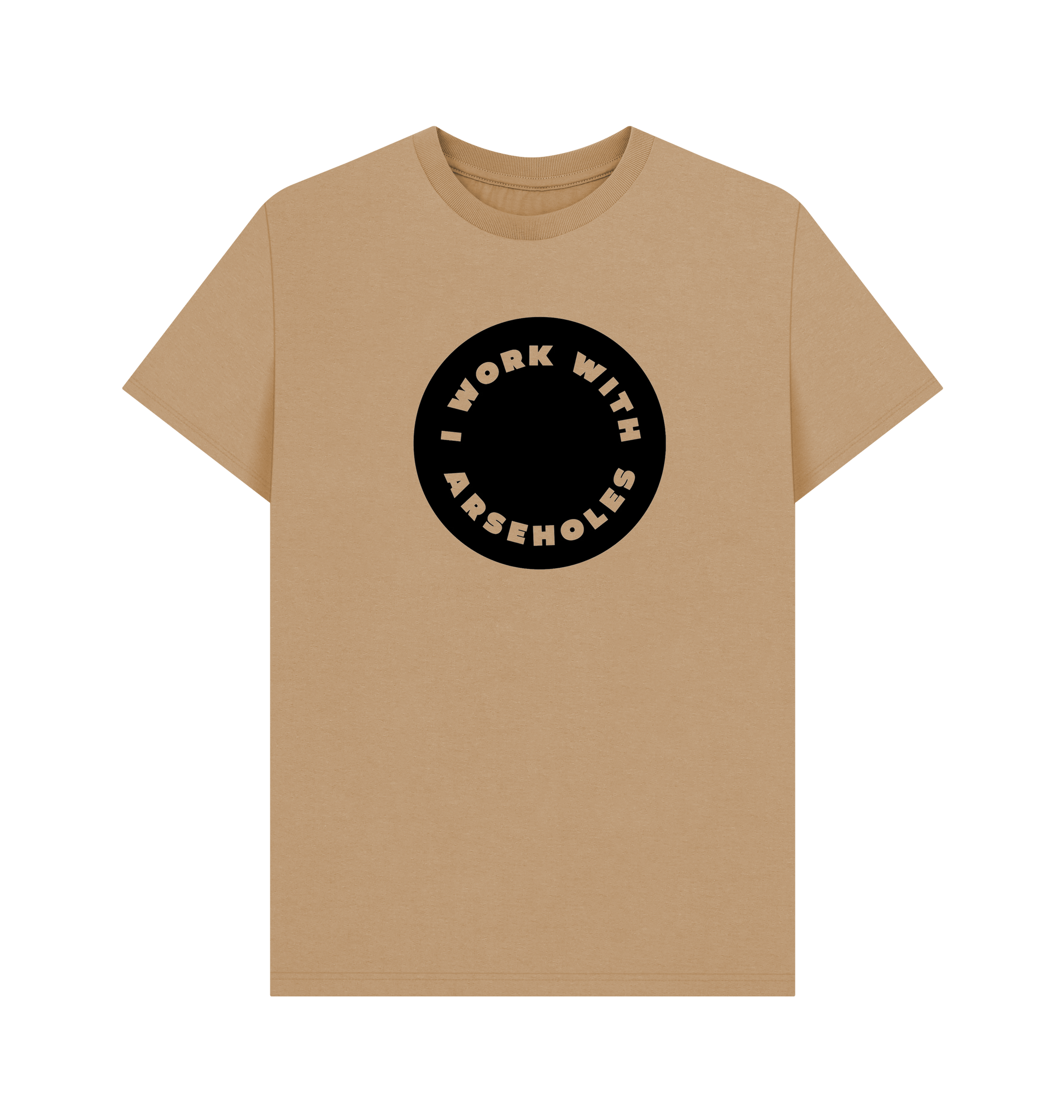 Sand Printed T-shirt Front