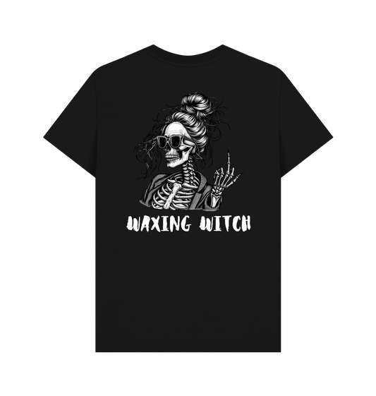 Black Printed T-shirt Back