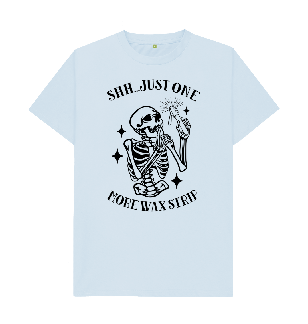 Sky Blue Printed T-shirt Front