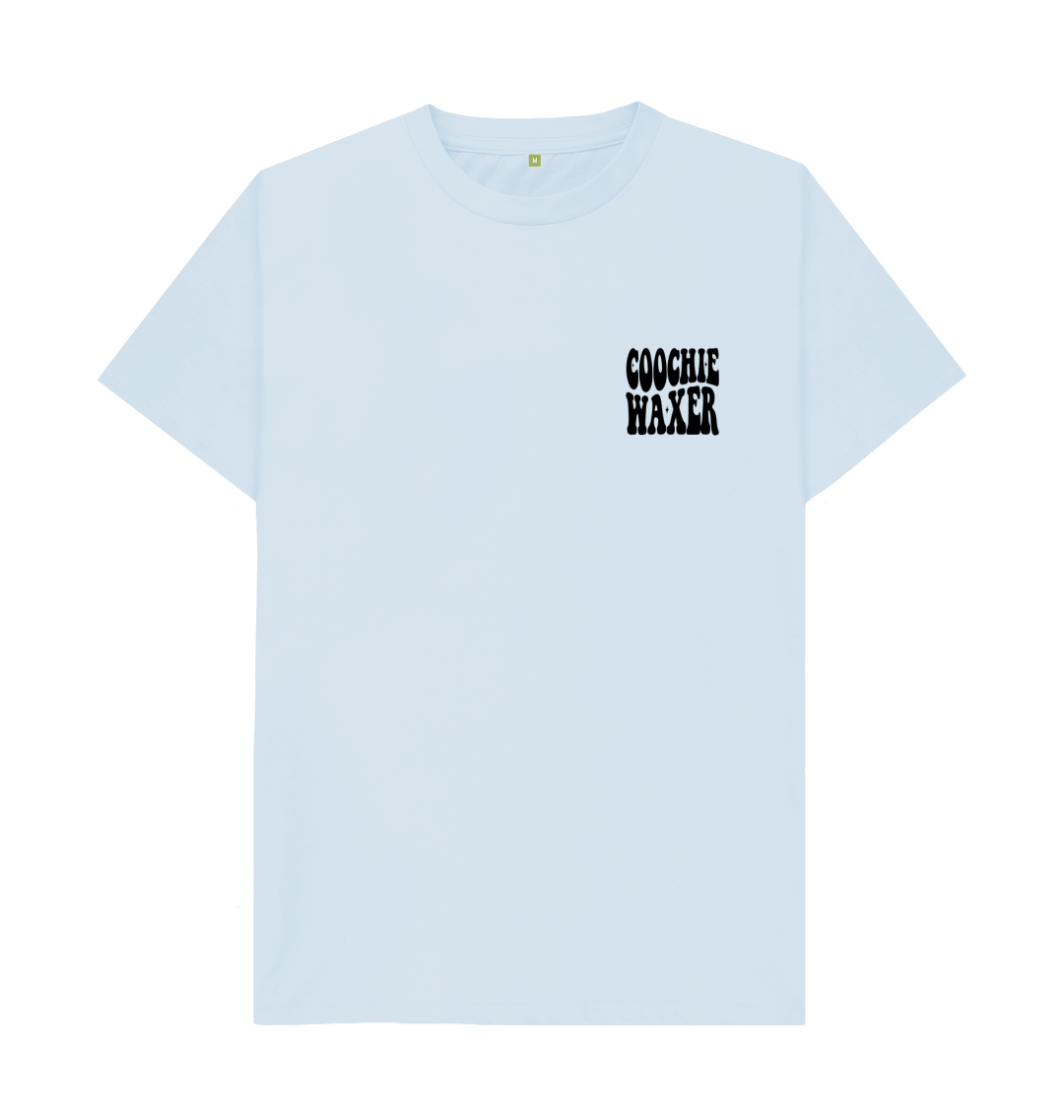 Sky Blue Printed T-shirt Front