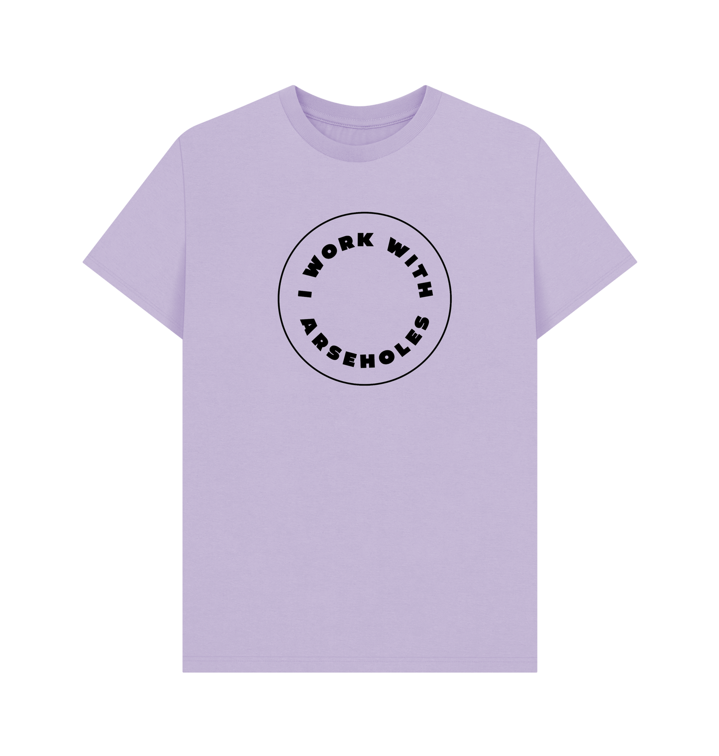 Lilac Printed T-shirt Front