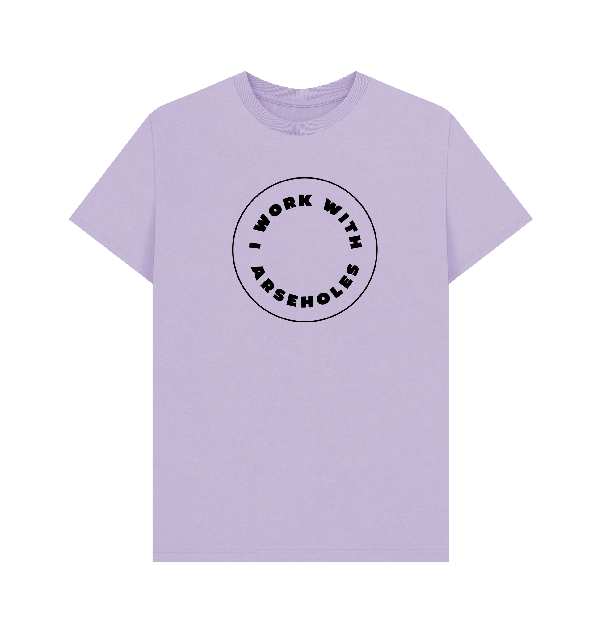 Lilac Printed T-shirt Front